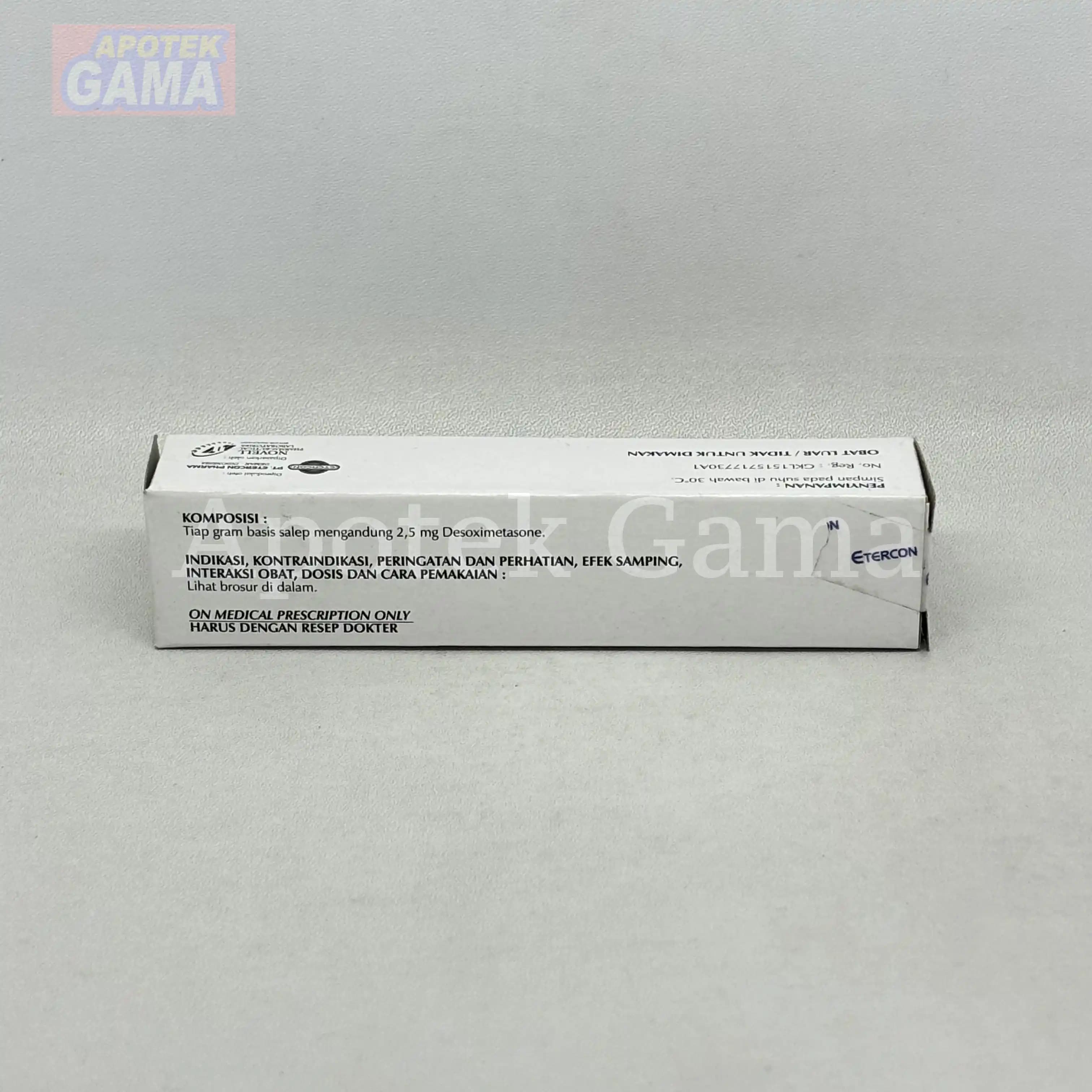 DESOXIMETASONE 0,25% CR 5 GR 4