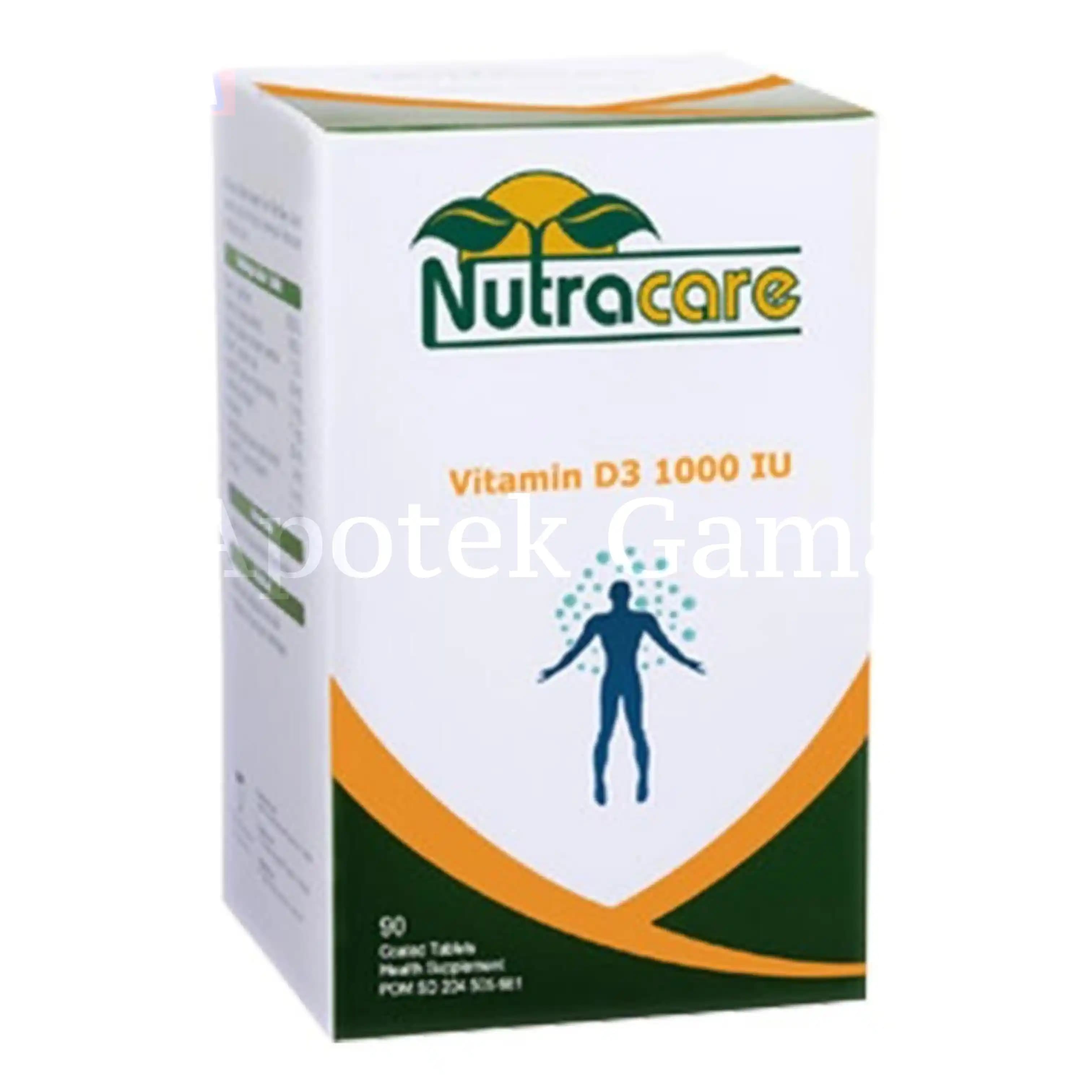 NUTRACARE VITAMIN D3 1000 IU 90S