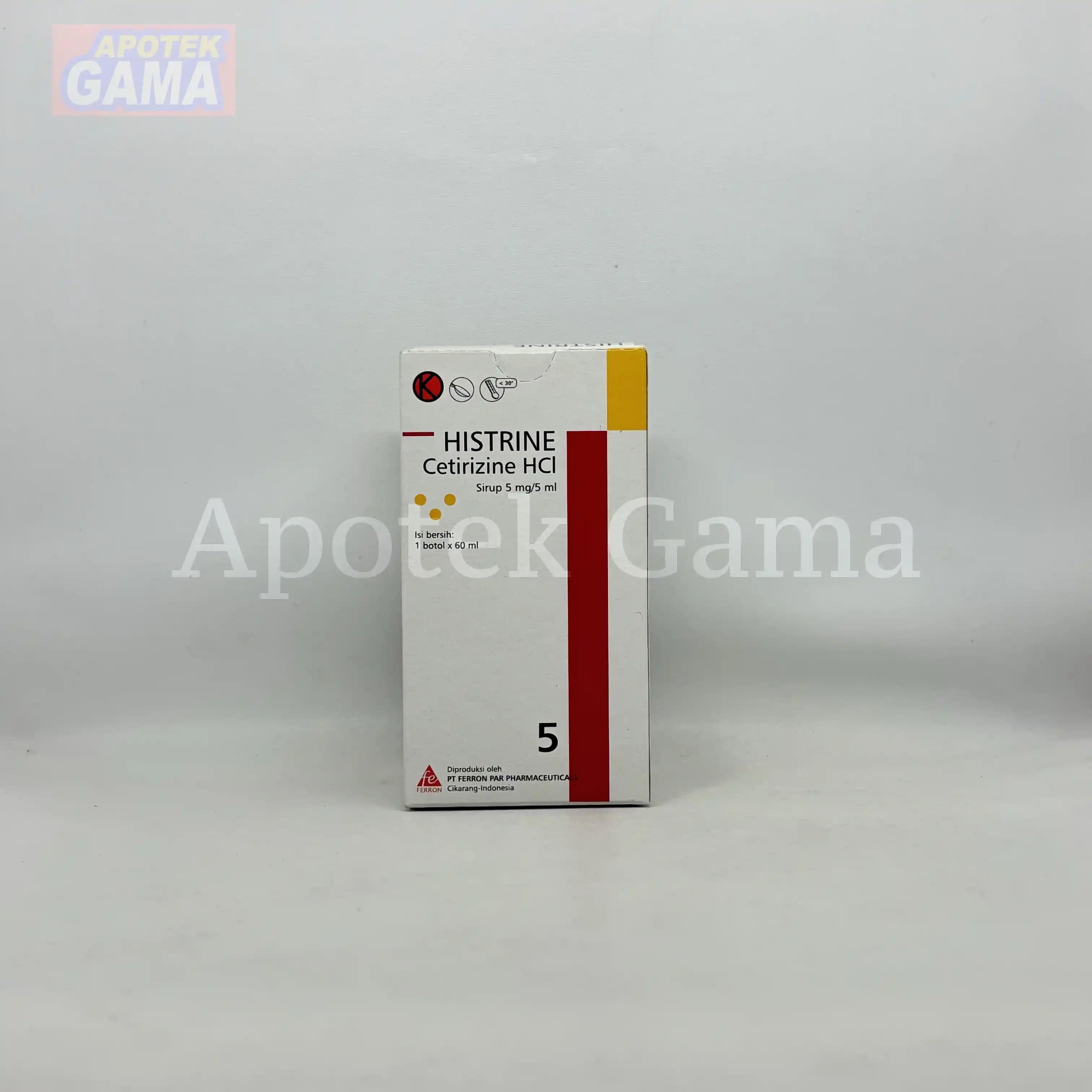 HISTRINE SYR 60 ML 5
