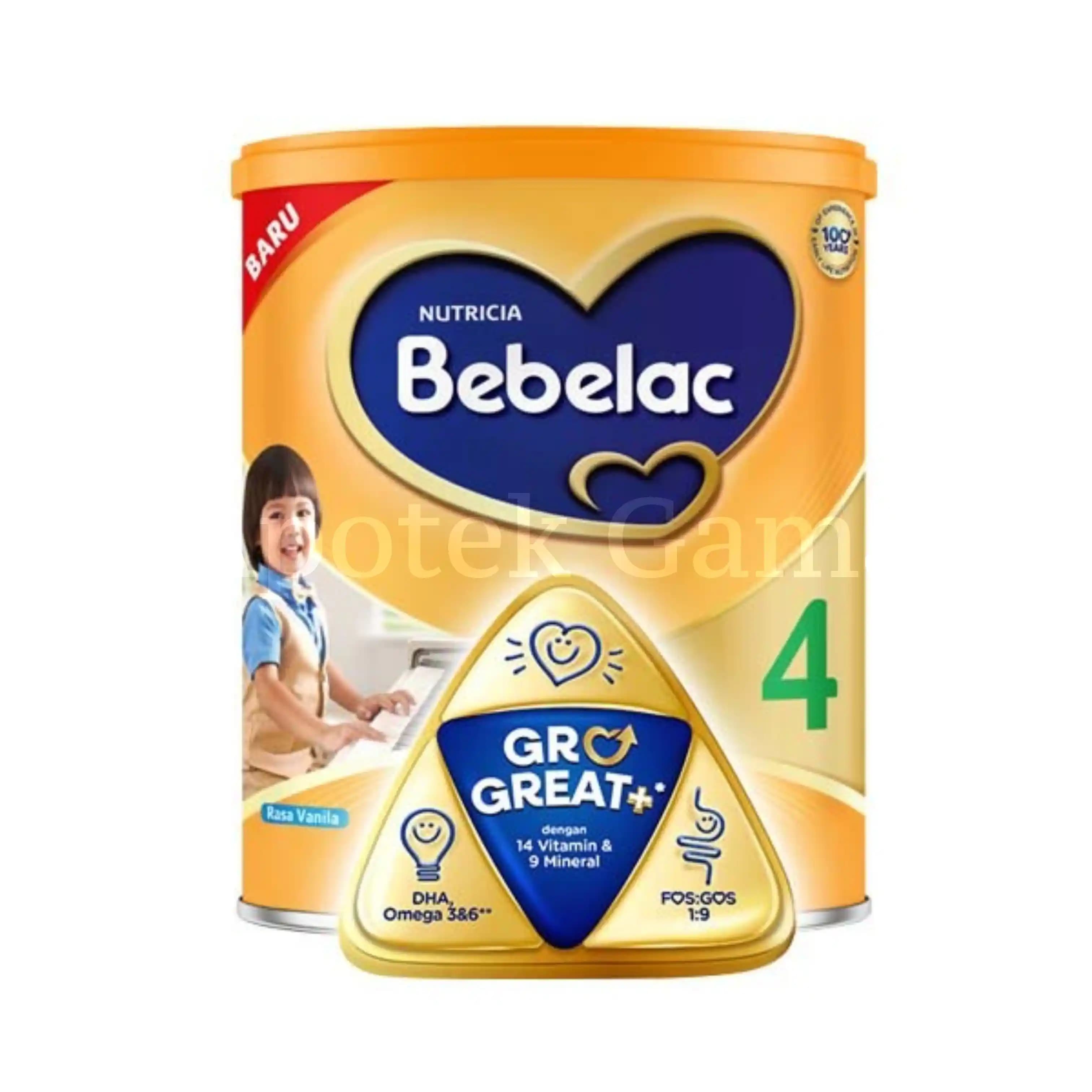 BEBELAC 4 VANILA HIQEQ 800 GR