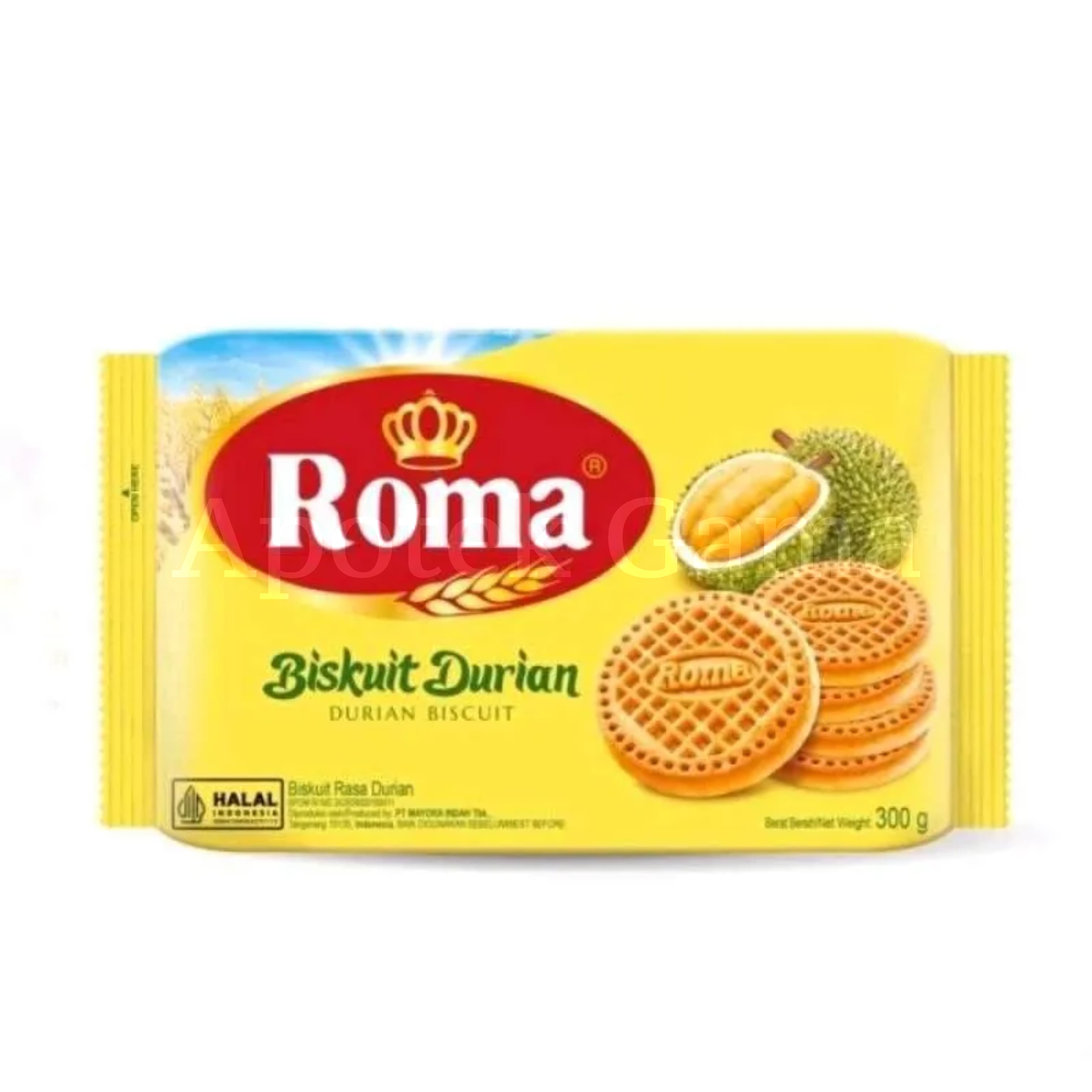 ROMA BISKUIT DURIAN 300G