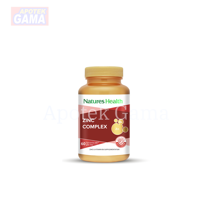 NATURES HEALTH ZINC COMPLEX 60S