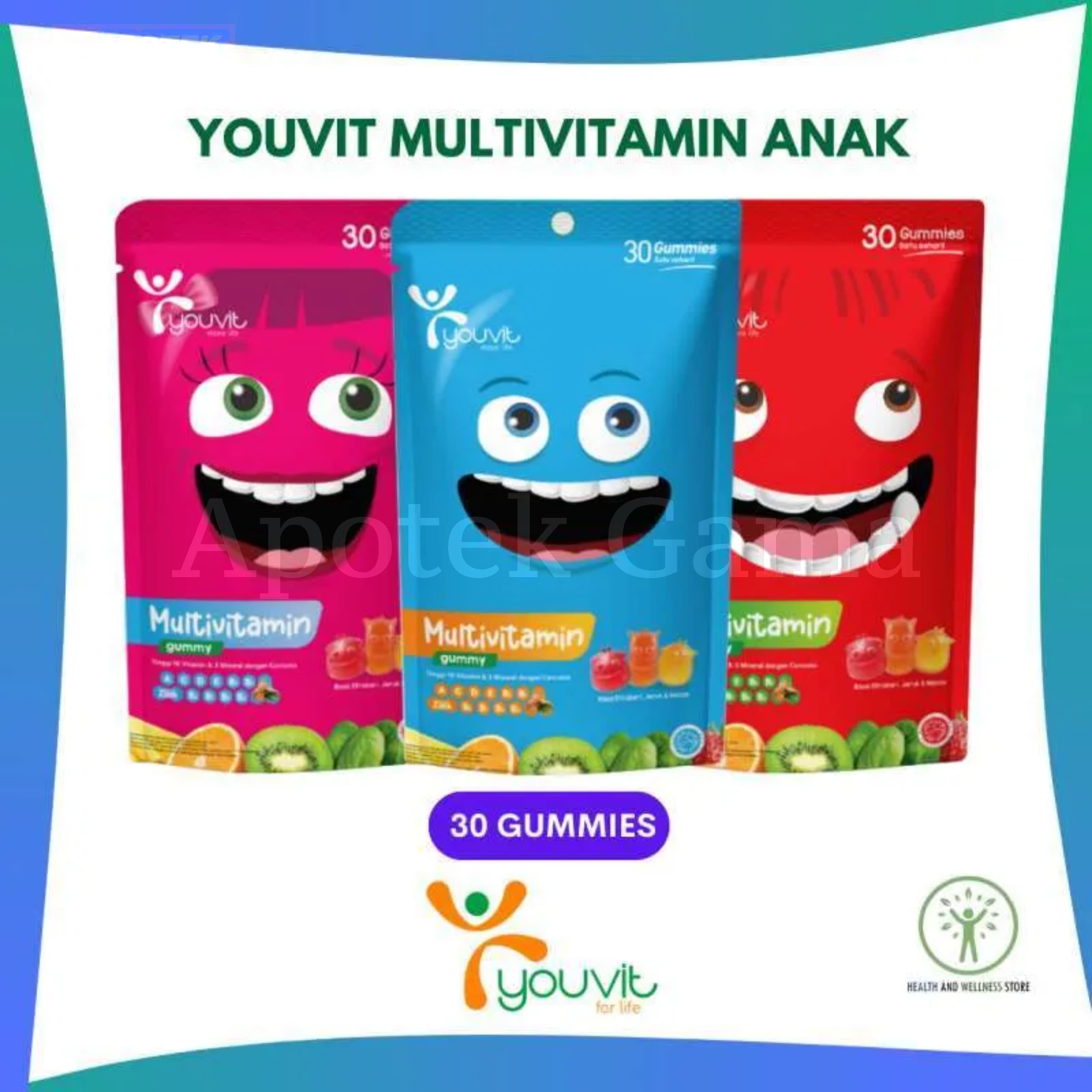 YOUVIT MULTIVITAMIN ANAK 30SAC 2
