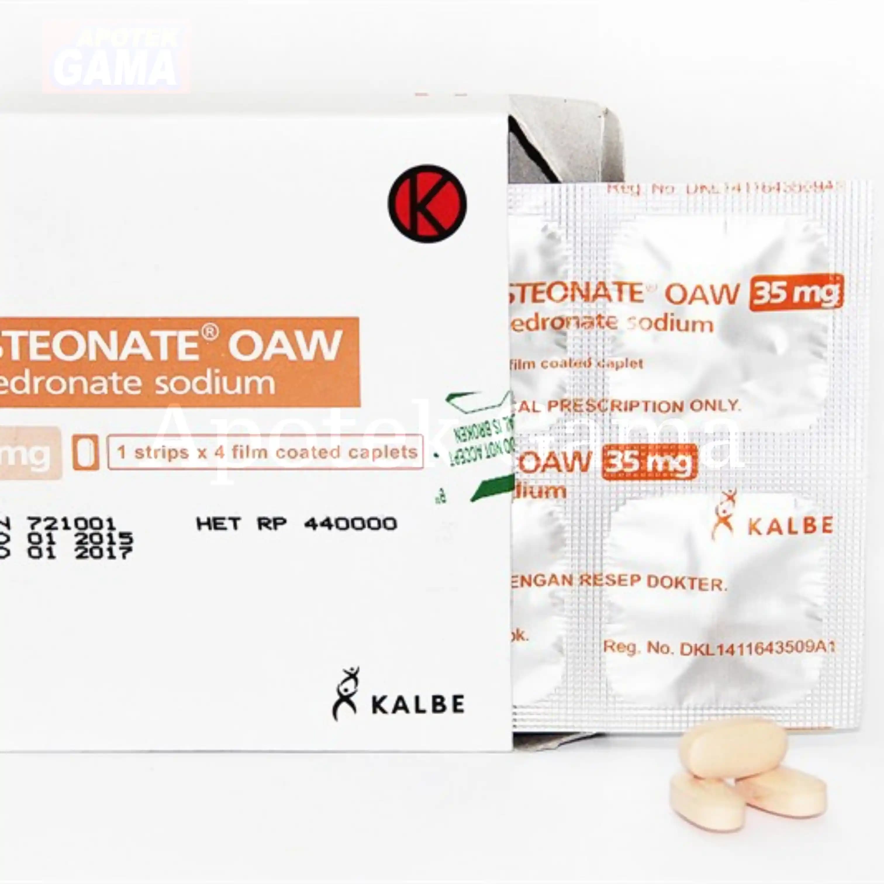 OSTEONATE OAW 35 MG 2