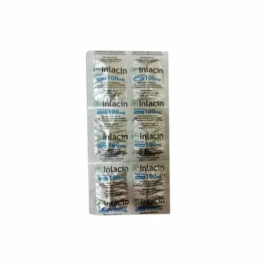INLACIN 100MG TABLET 4
