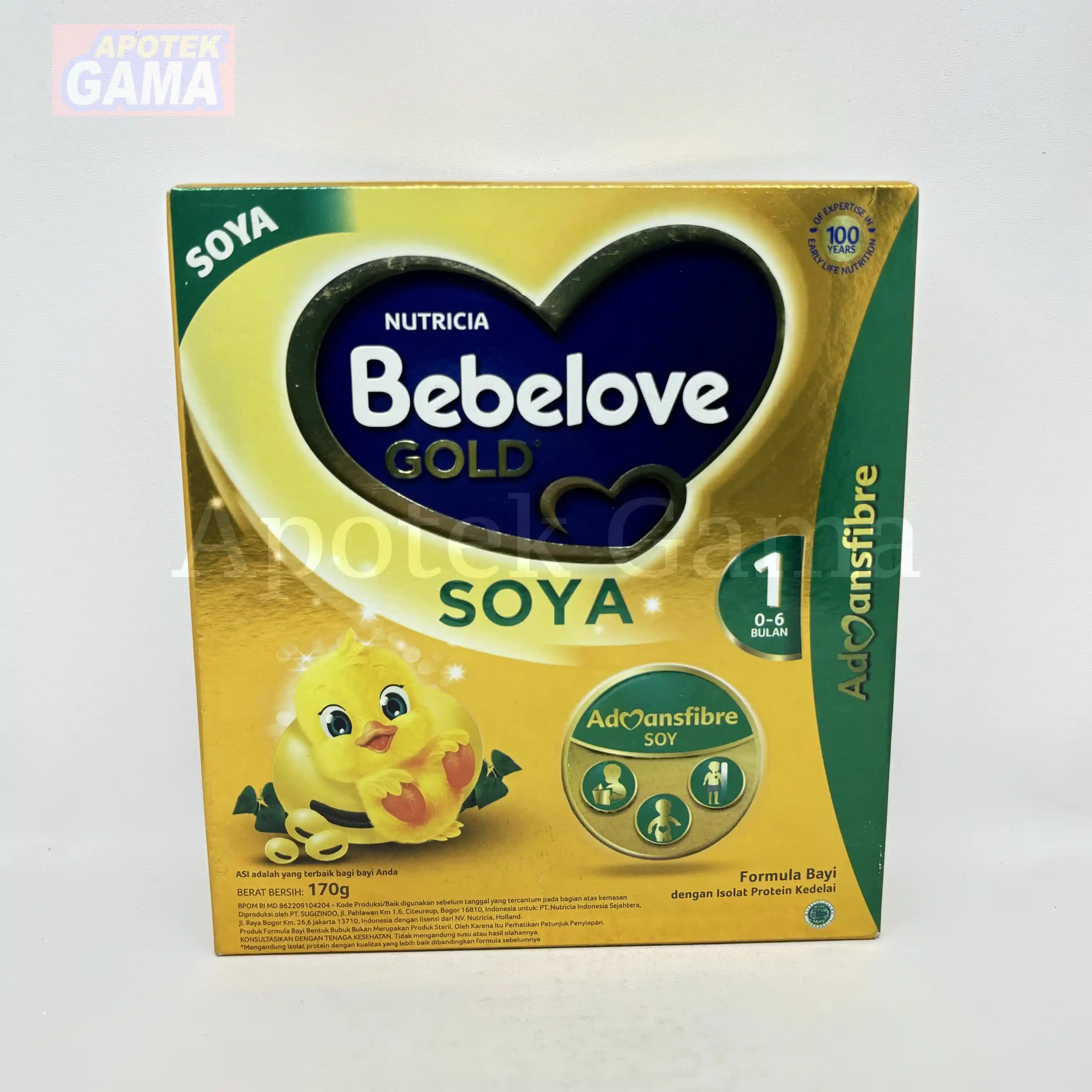 BEBELOVE GOLD 1 SOYA 170 GR 6