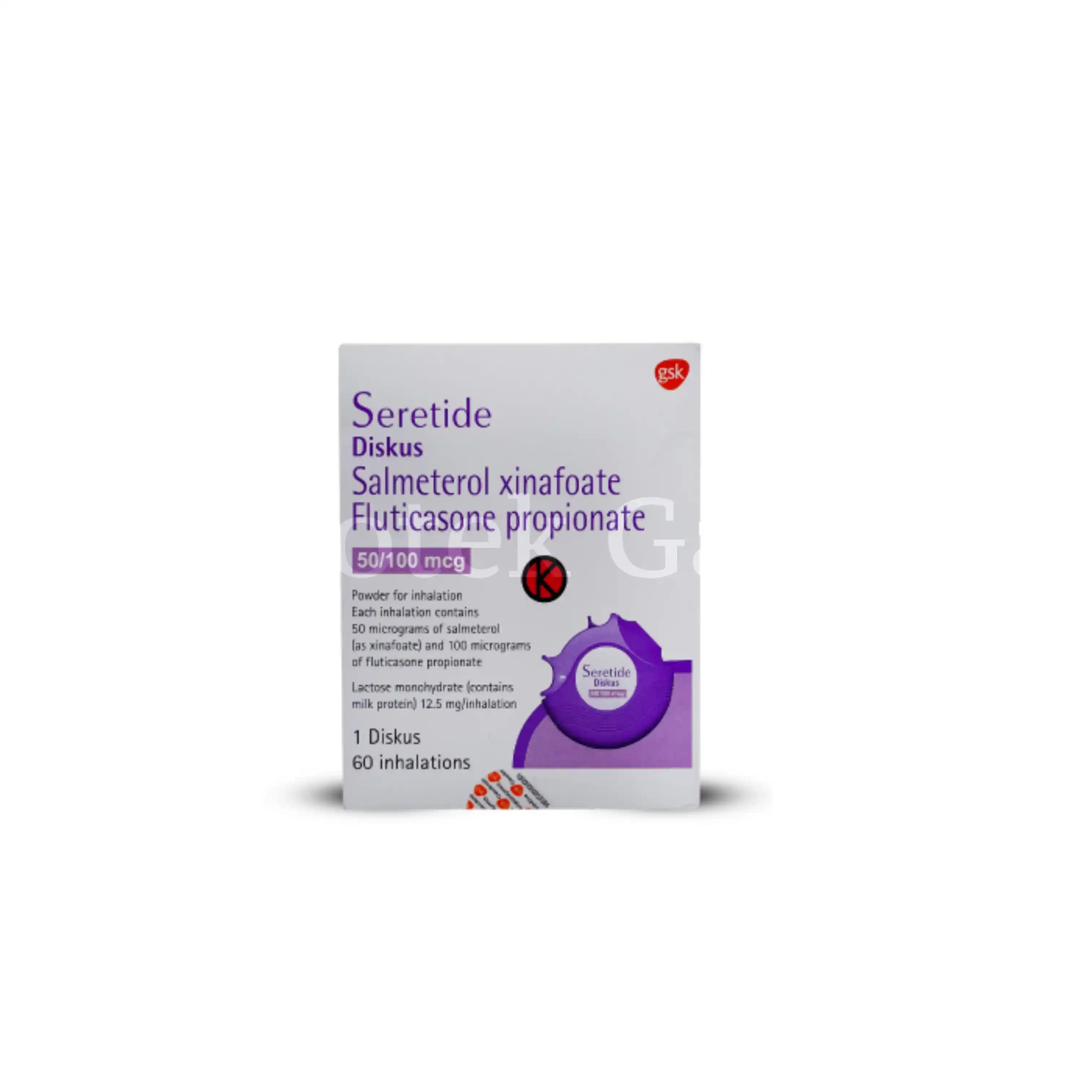 SERETIDE DISKUS 50/100 MCG 2