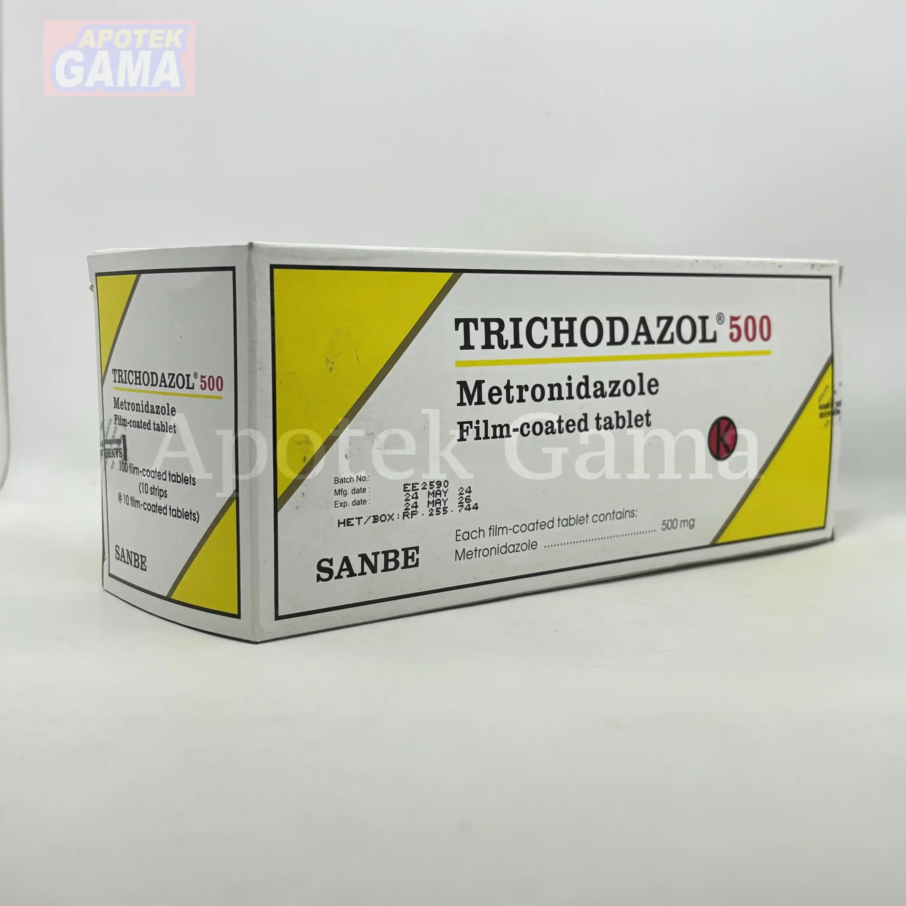 TRICHODAZOLE TAB 500