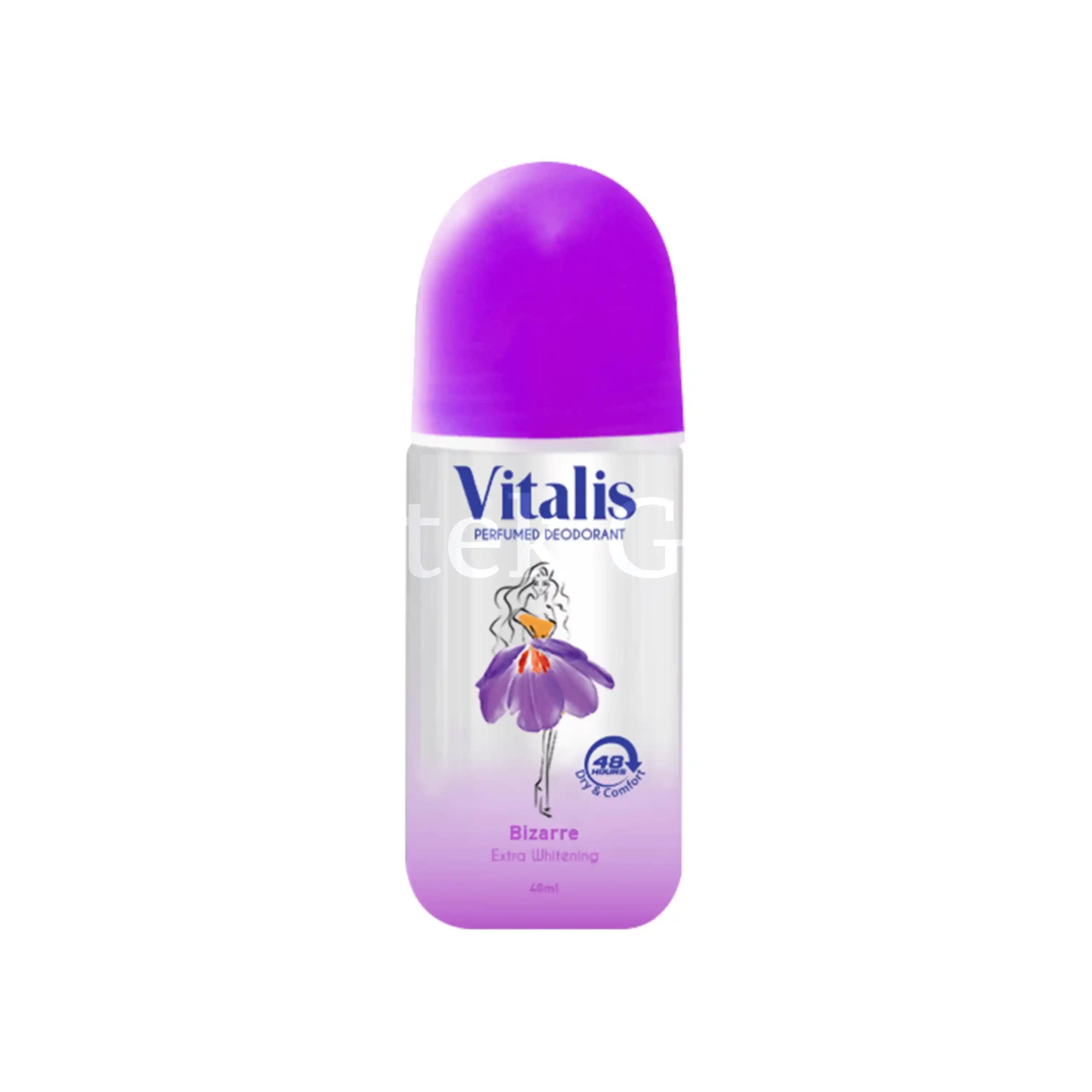 VITALIS FRAGRANCED DEODORANT BIZARRE EXTRA WHITENING 40 ML 2
