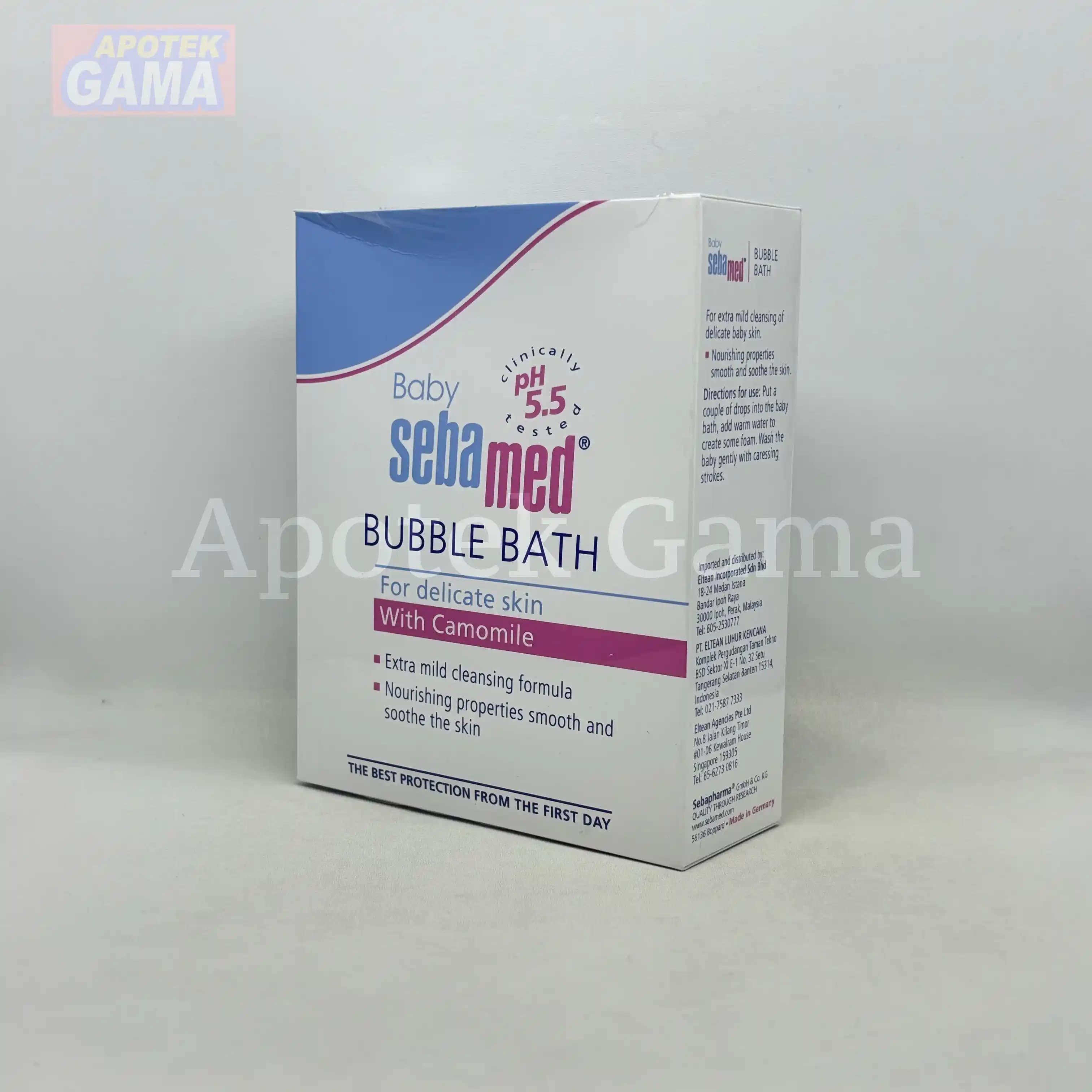 SEBAMED BABY BUBBLE BATH 200ML 2
