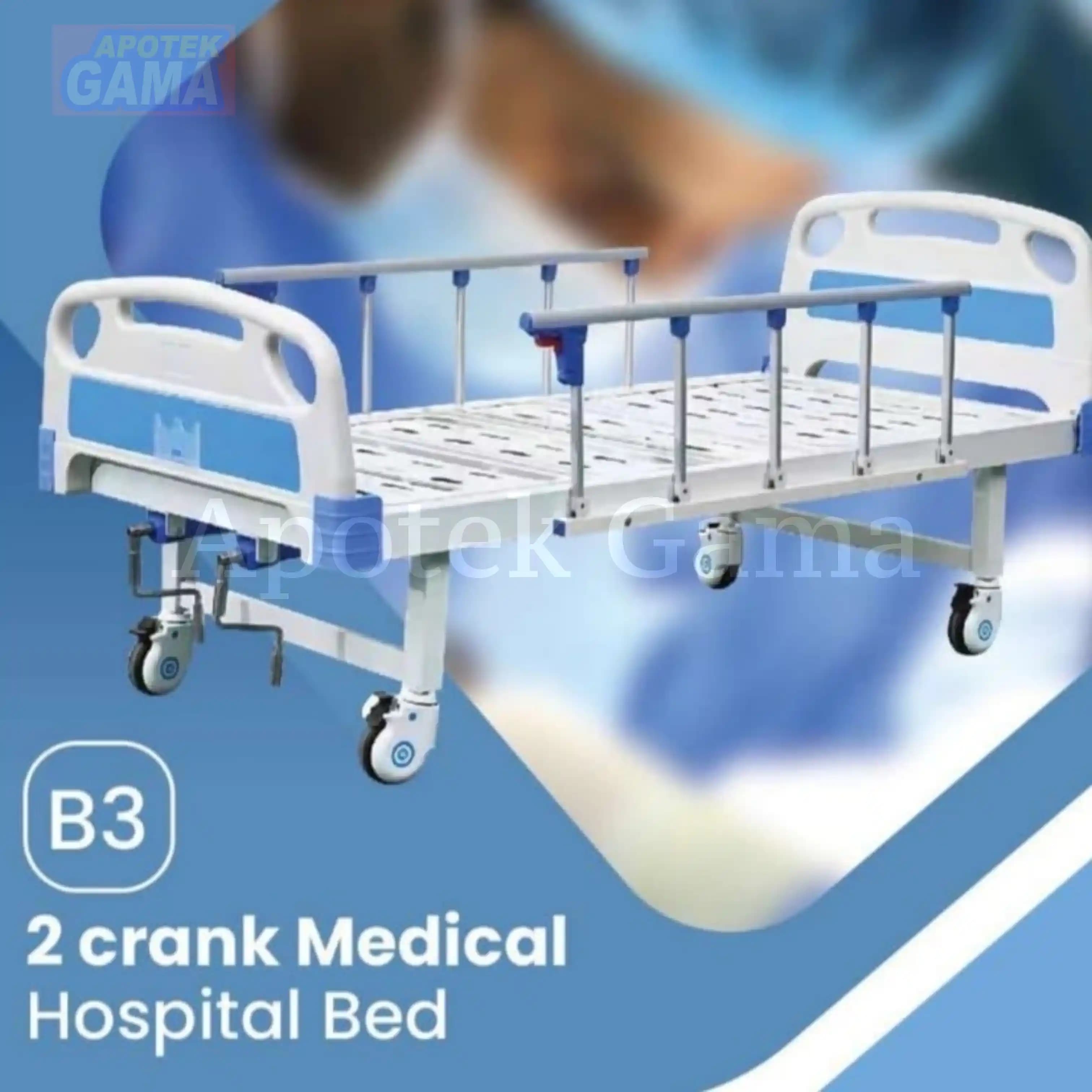 HOSPITAL BED LUNA LIFE 3 CRANK