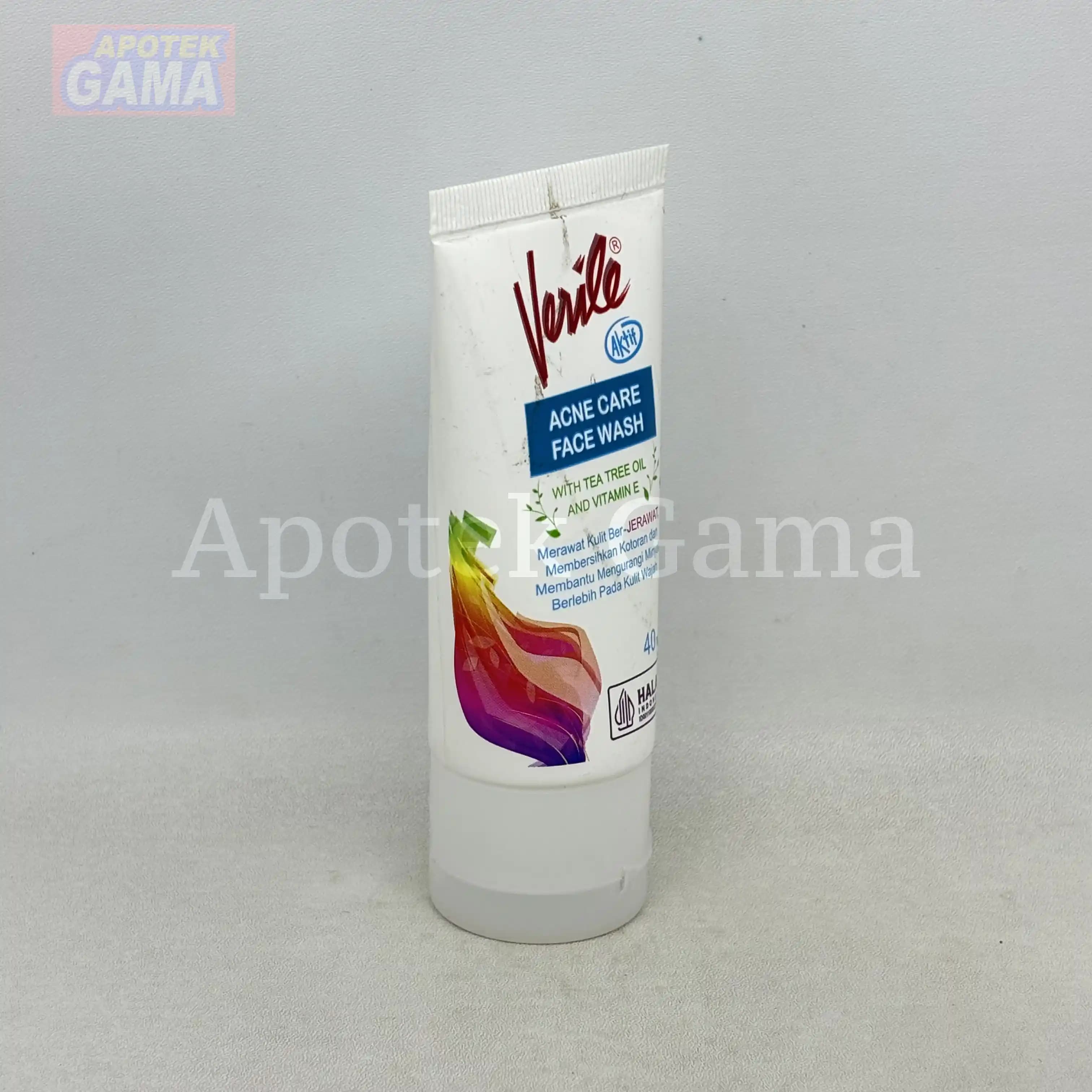 VERILE FACIAL WASH AKTIF 40ML