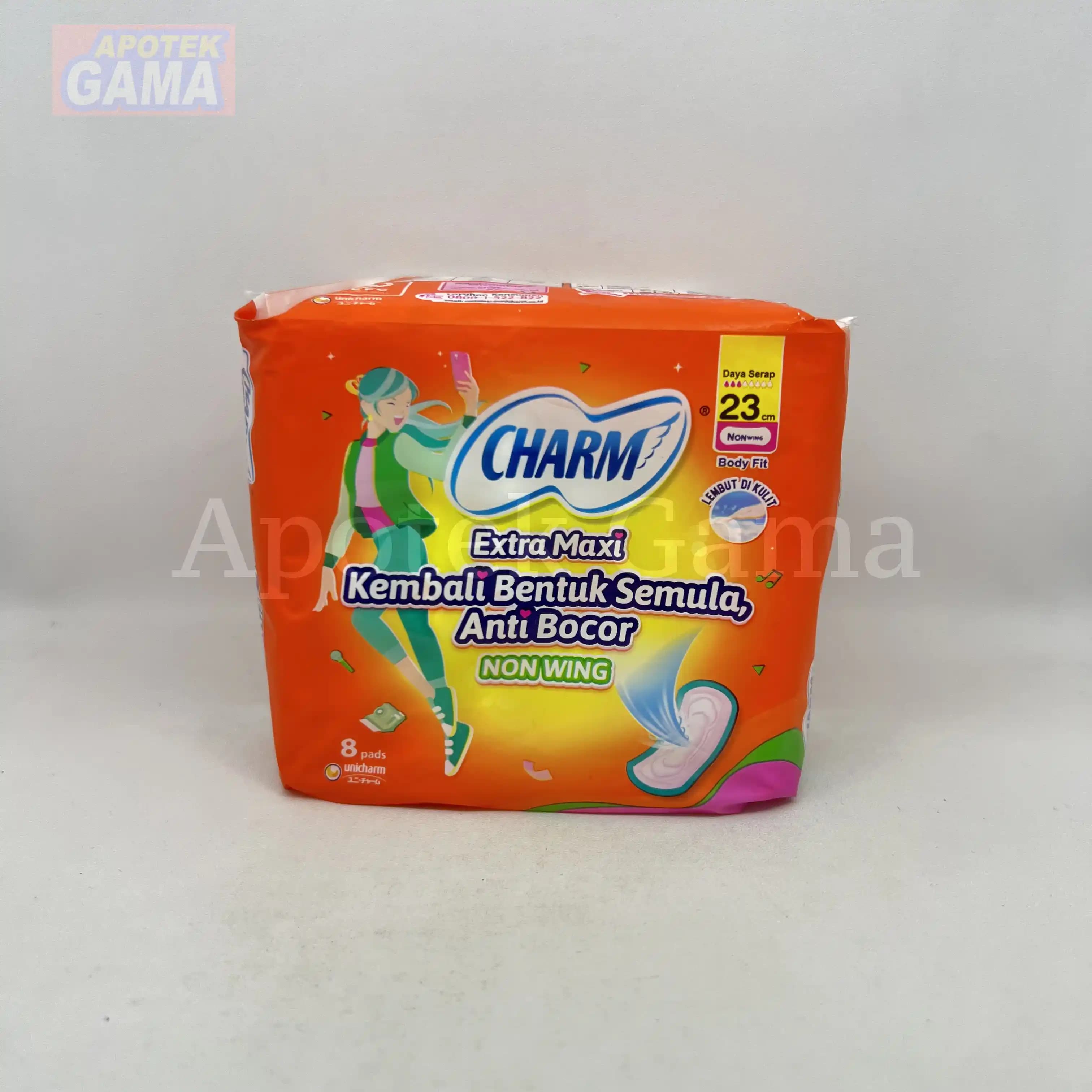 CHARM EXTRA MAXI NON WING 8S 3