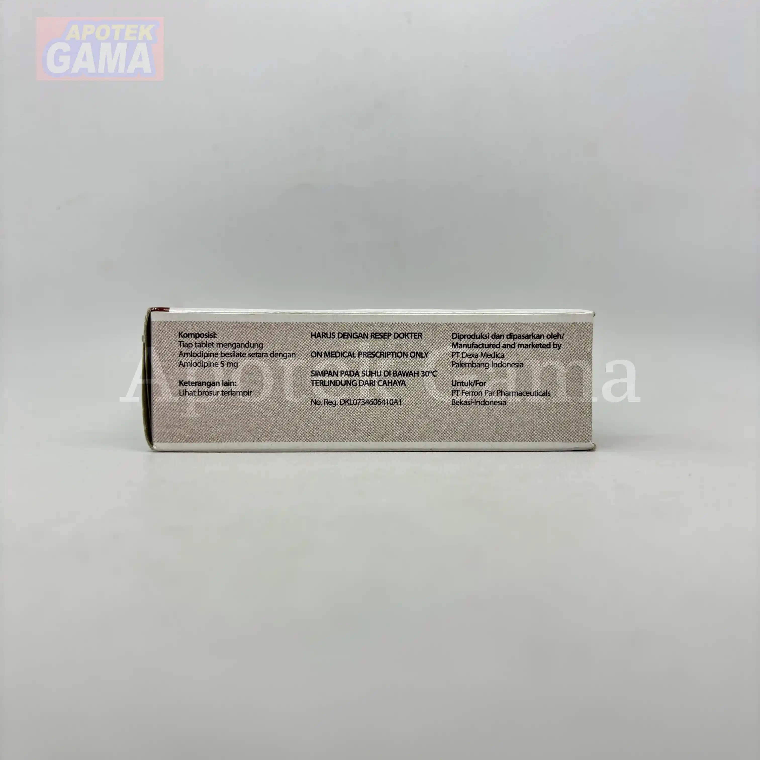 DILAVASK 5 MG 5