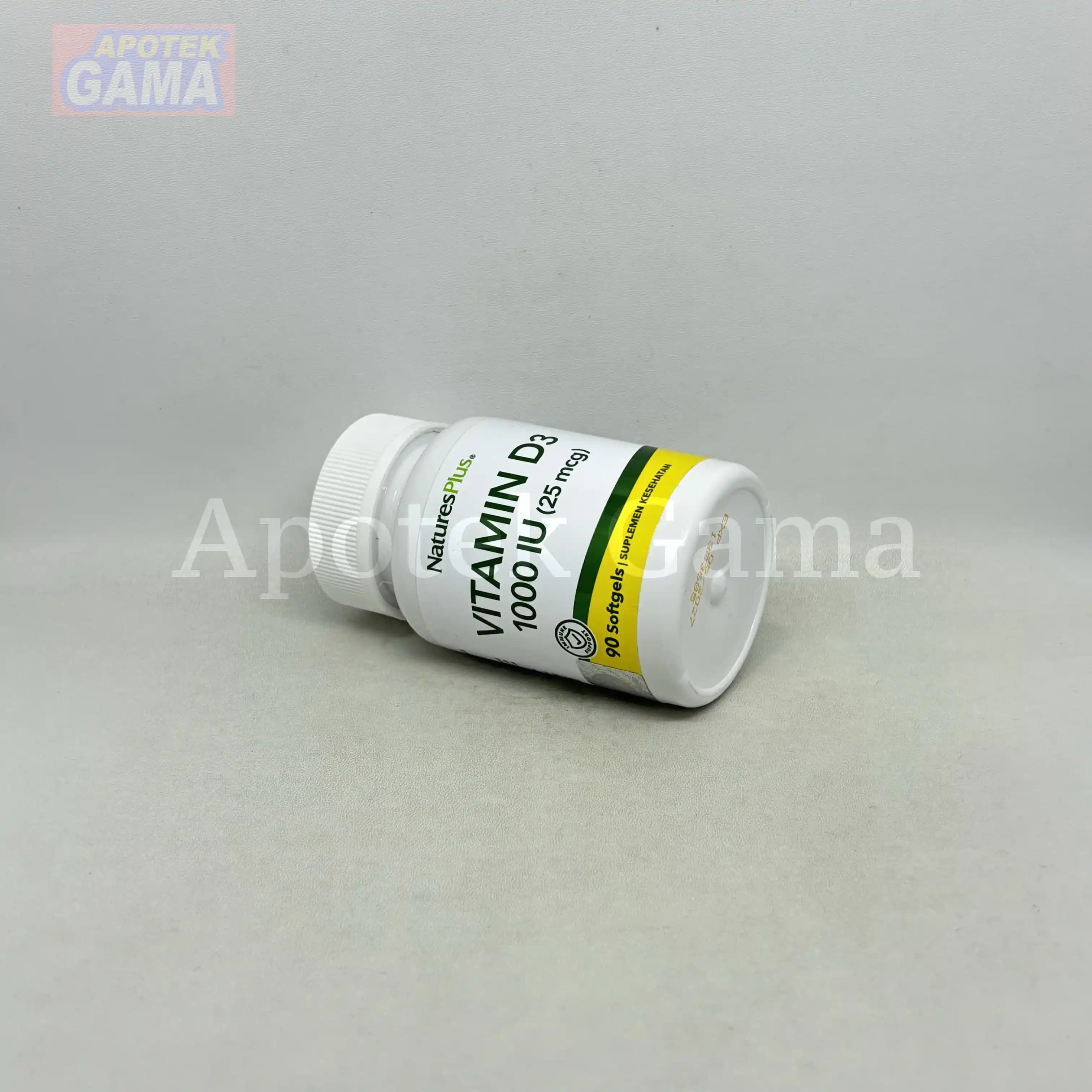 NATURES PLUS VITAMIN D3 1000 IU 90S 2