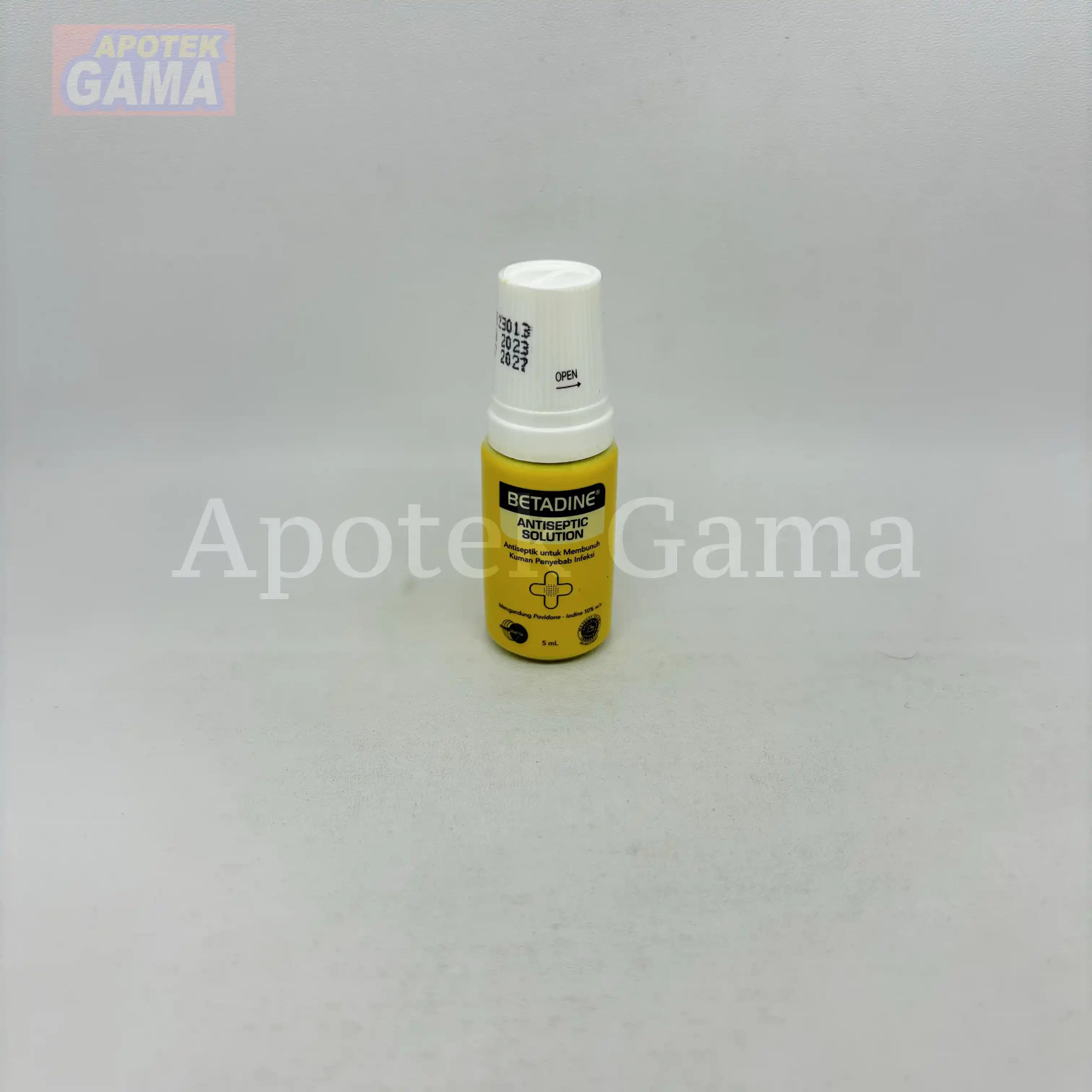 BETADINE SOL 5 ML 4