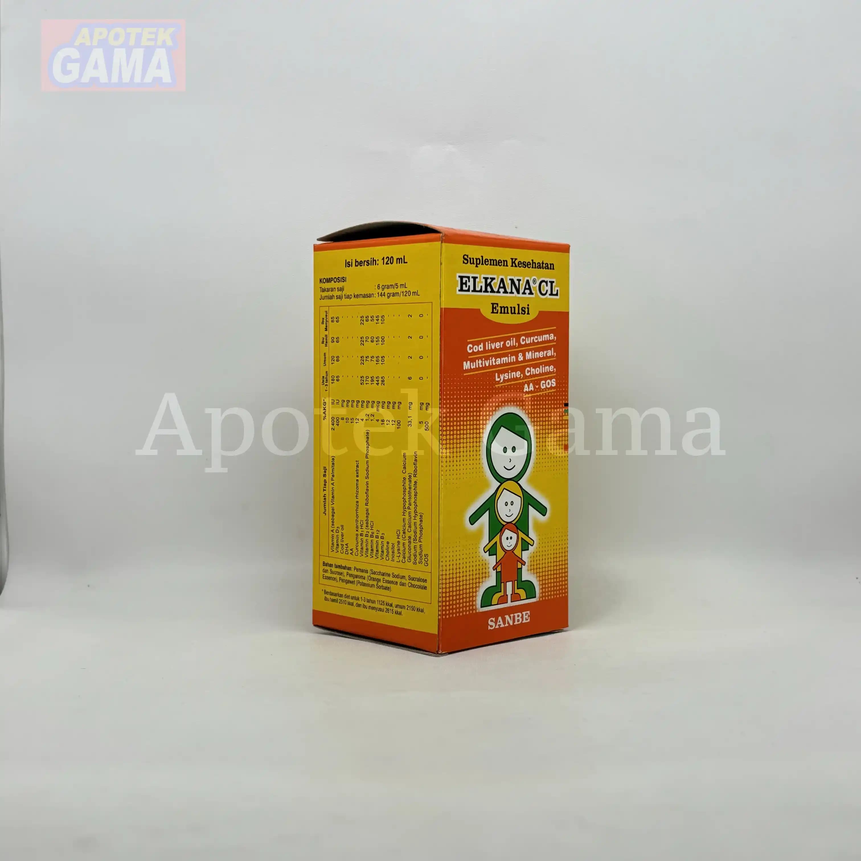 ELKANA CL EMULSI 120 ML SYR 2
