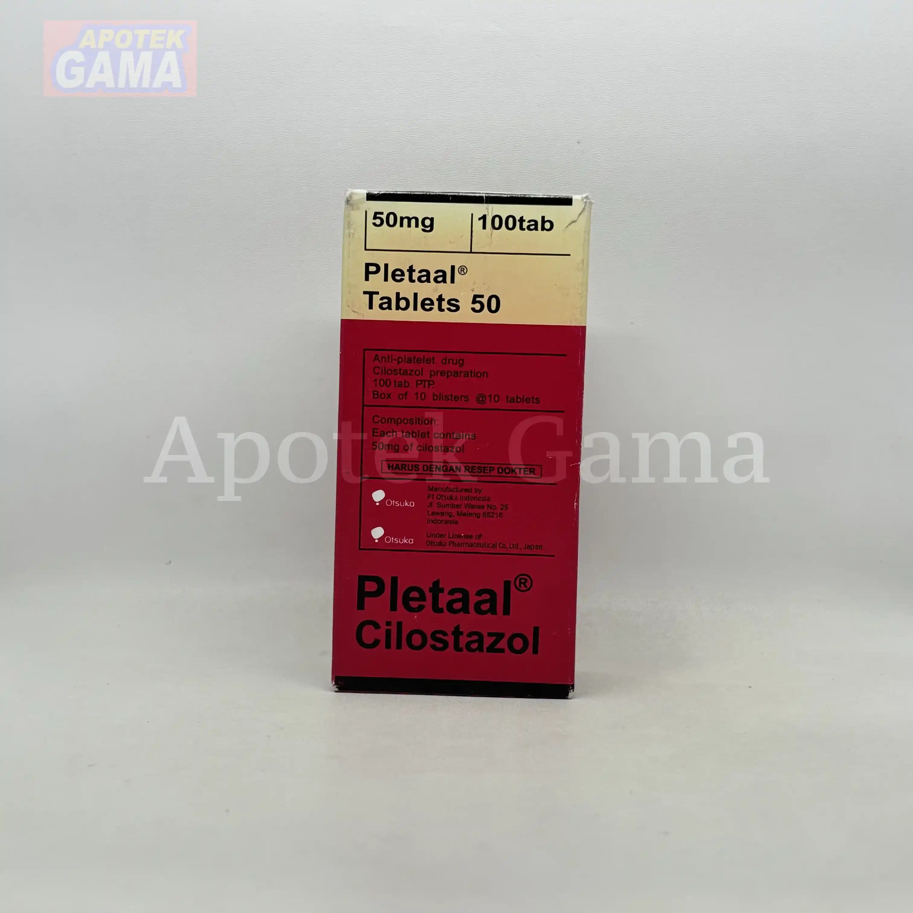 PLETAAL 50MG/100 TAB 2