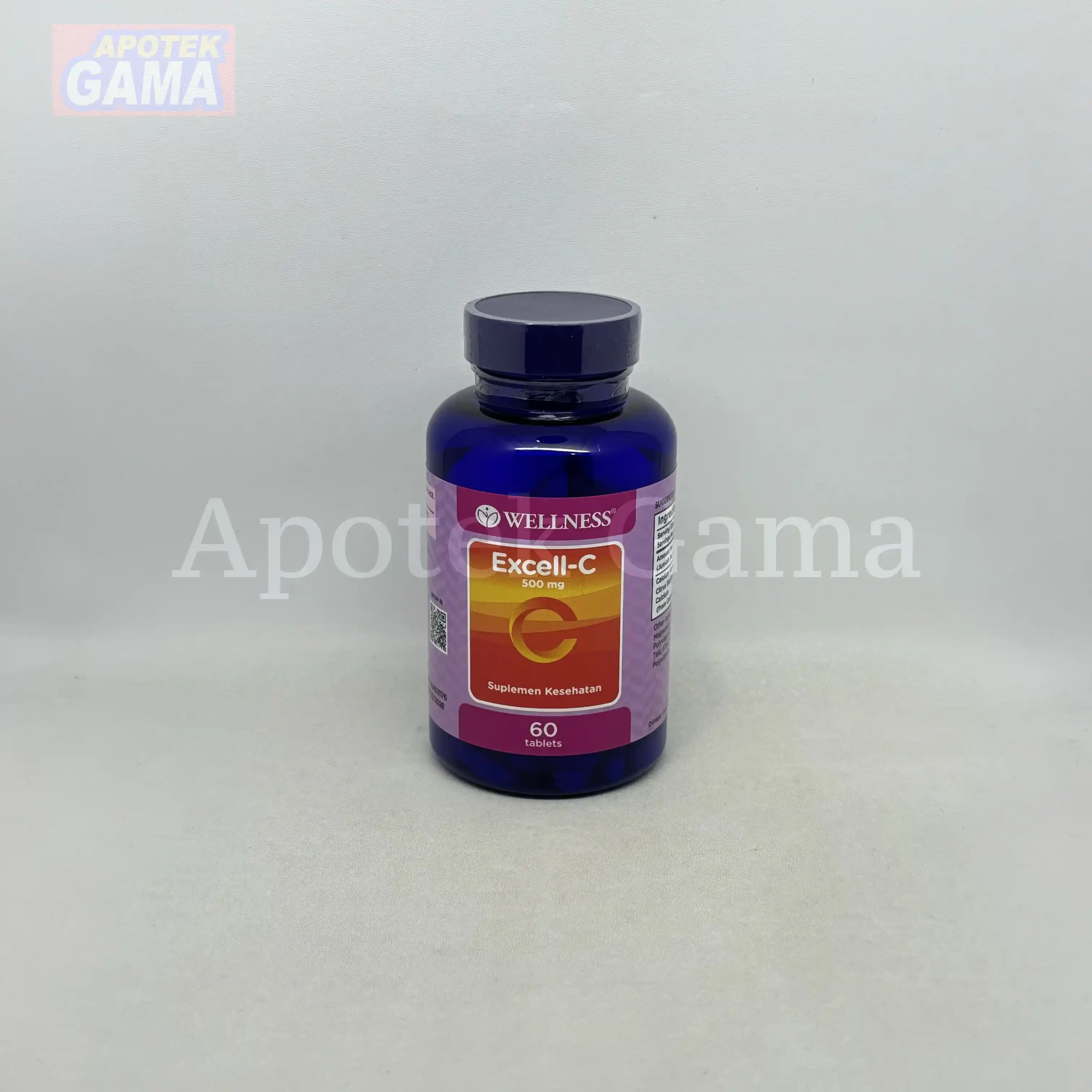 WELLNESS EXCELL C 500MG 60S