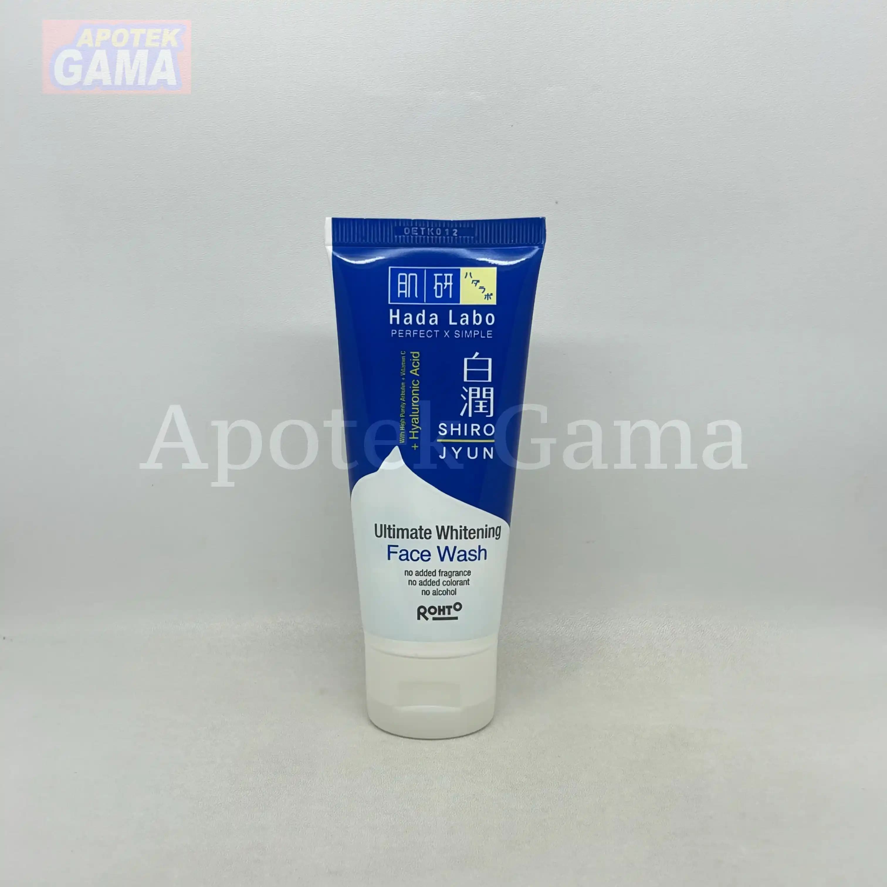 HADA LABO SHIROJYUN ULTIMATE WHITENING FACE WASH 50GR 2