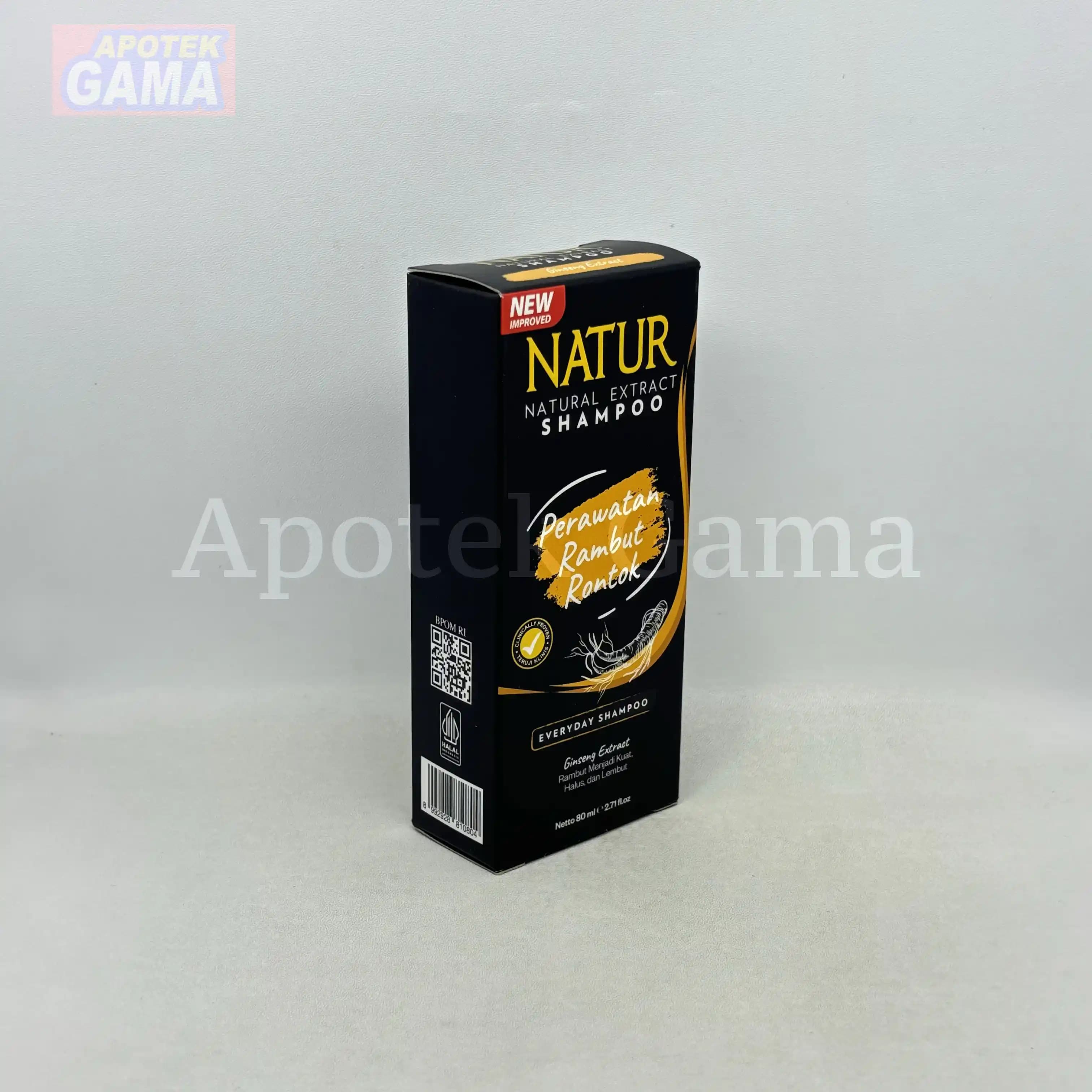 NATUR SHAMPOO GINGSENG 80 ML 4