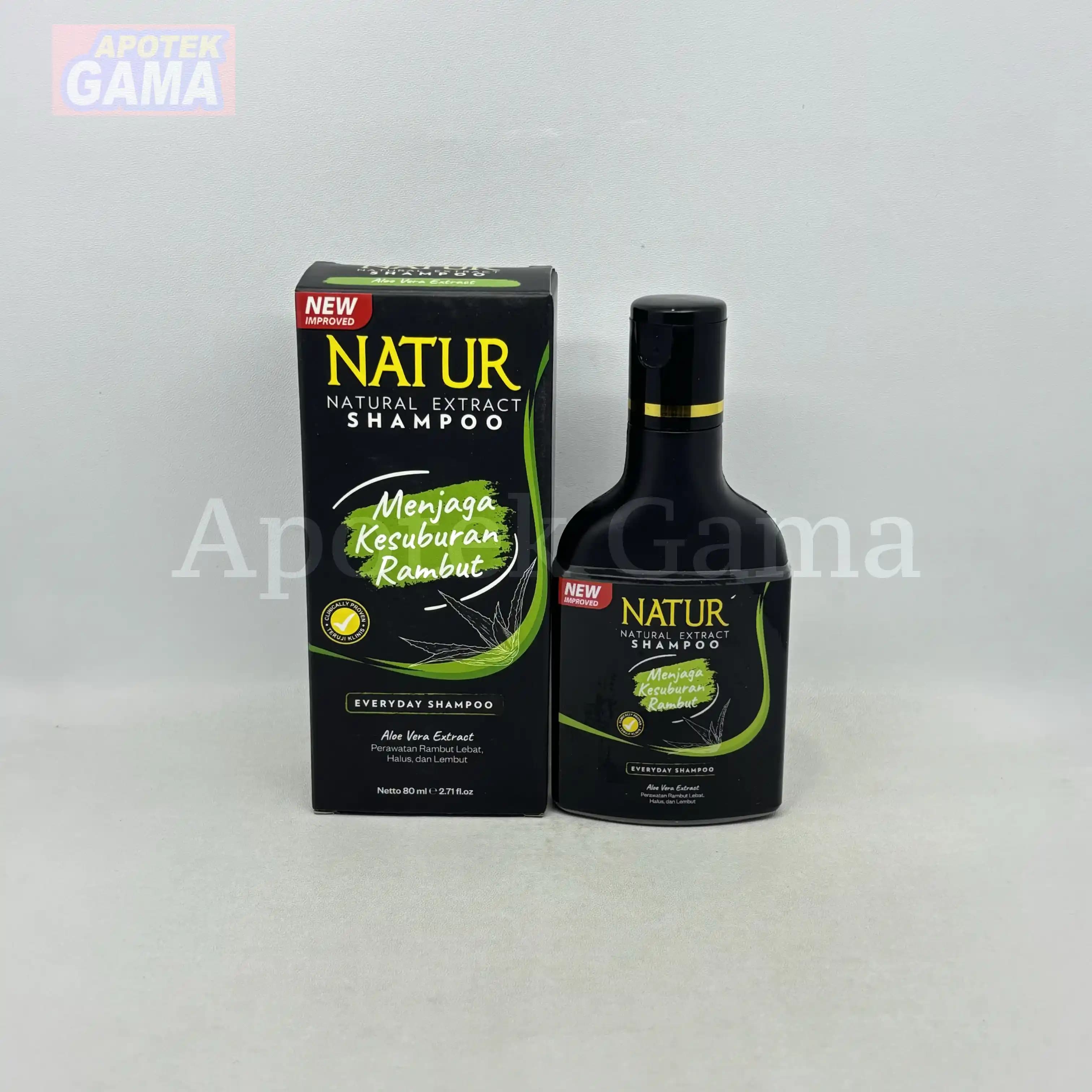 NATUR SHAMPOO ALOE VERA 80 ML 2