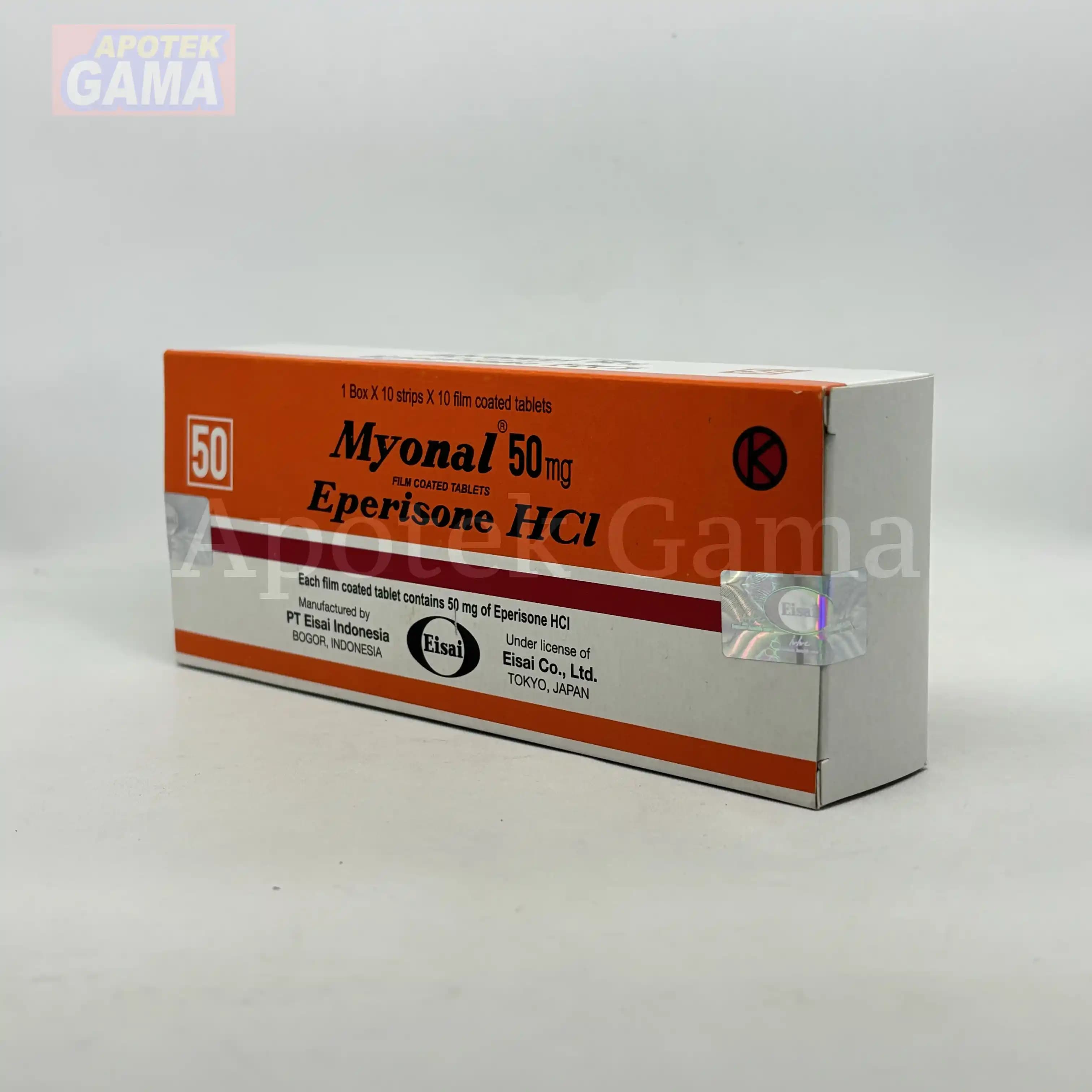 MYONAL 50MG/100 TAB 2
