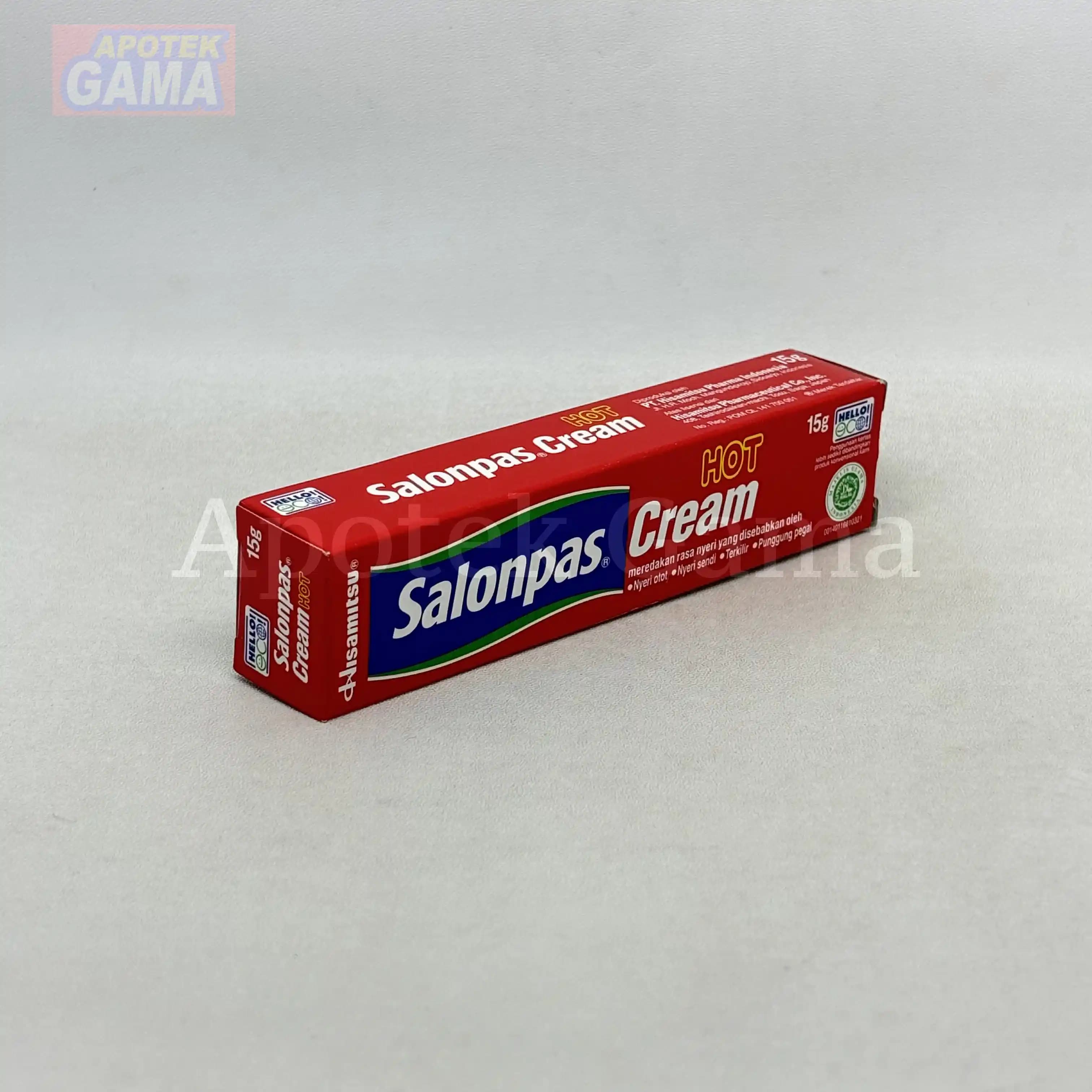 SALONPAS CREAM HOT 15G 3