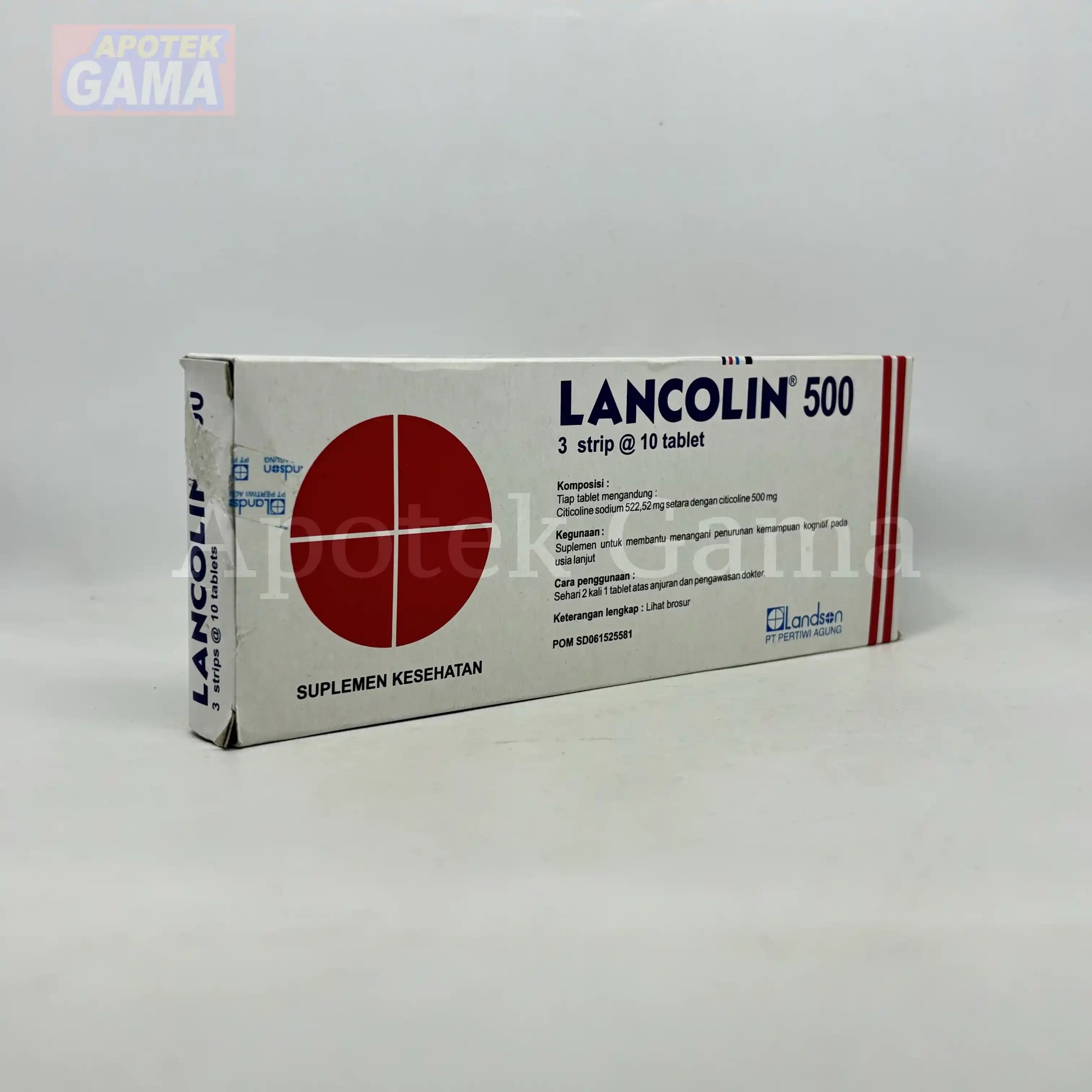 LANCOLIN TAB 500 3