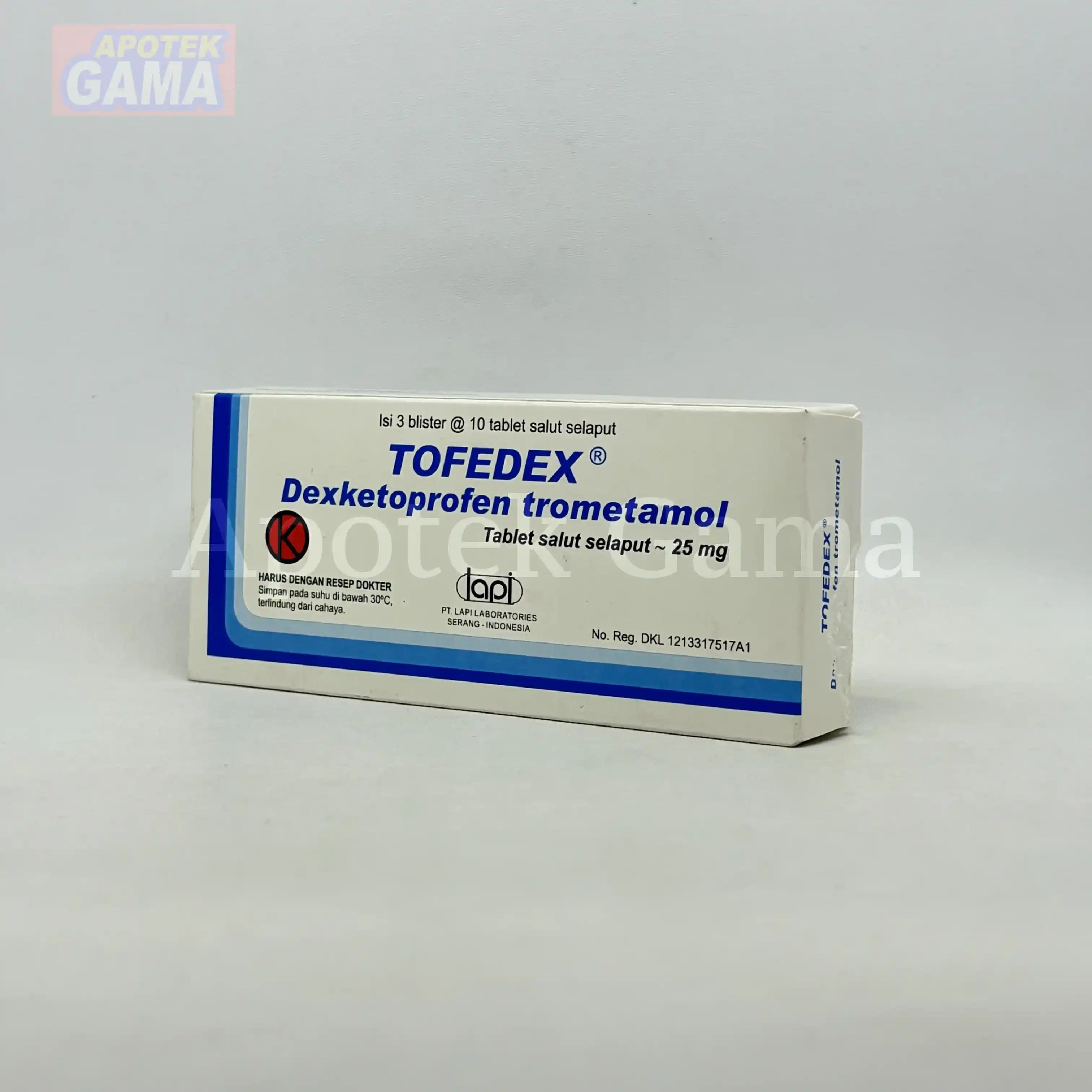 TOFEDEX 25MG/30 TAB