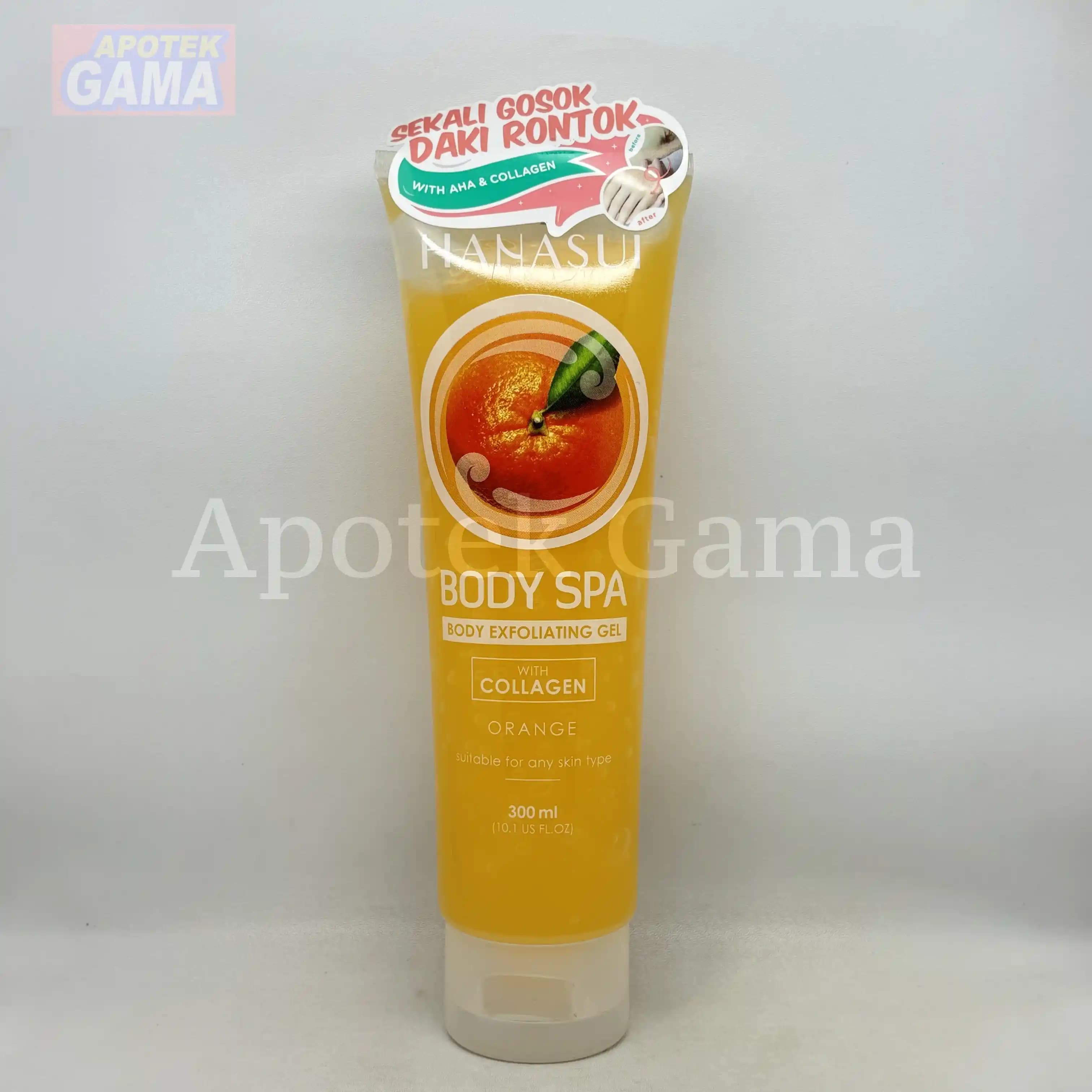 HANASUI BODY SPA ORANGE 300 ML 5