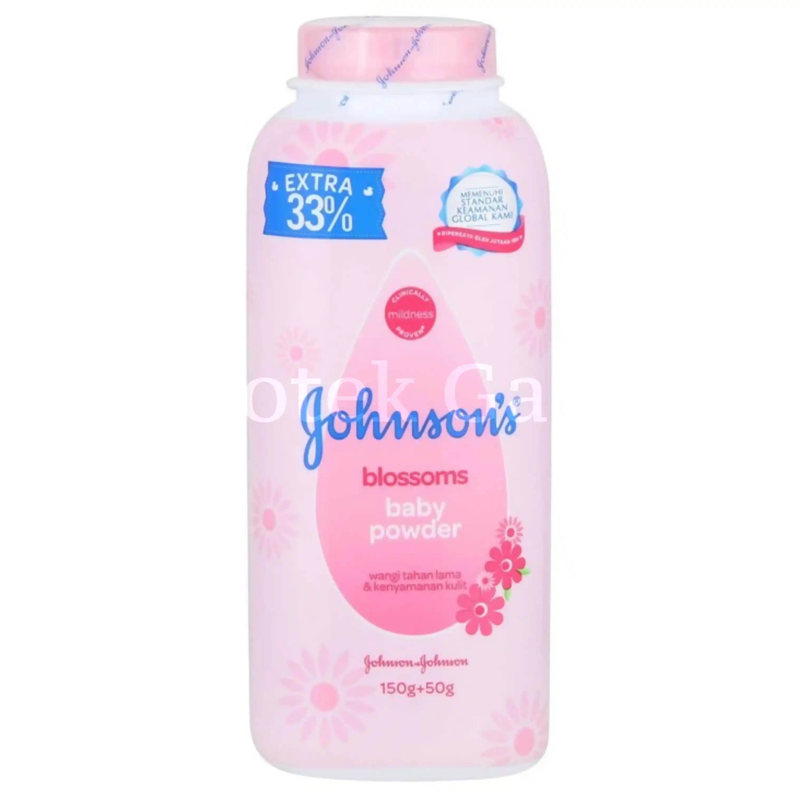 JOHNSONS BABY POWDER BLOSSOMS 150GR+50GR