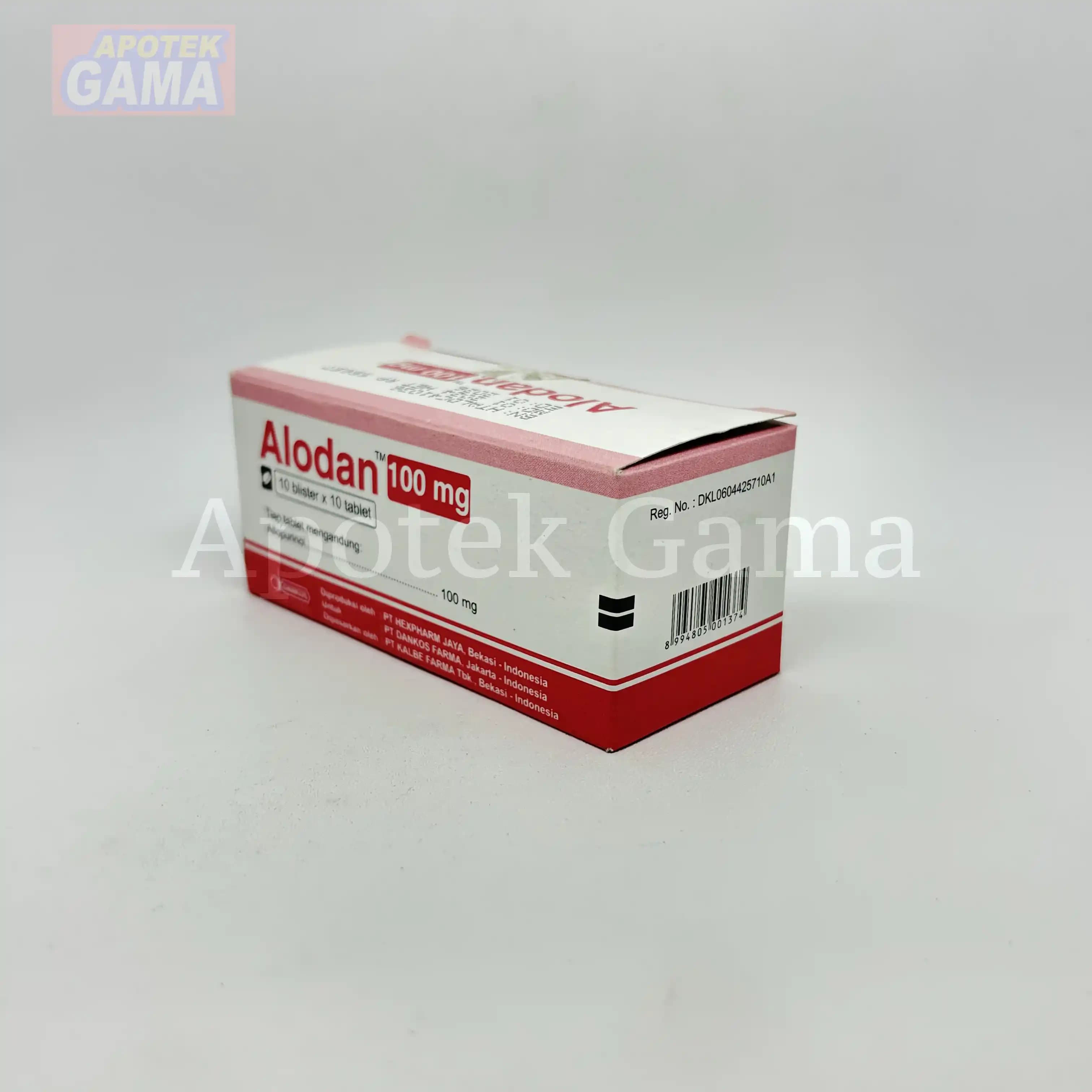 ALODAN TAB 100 MG