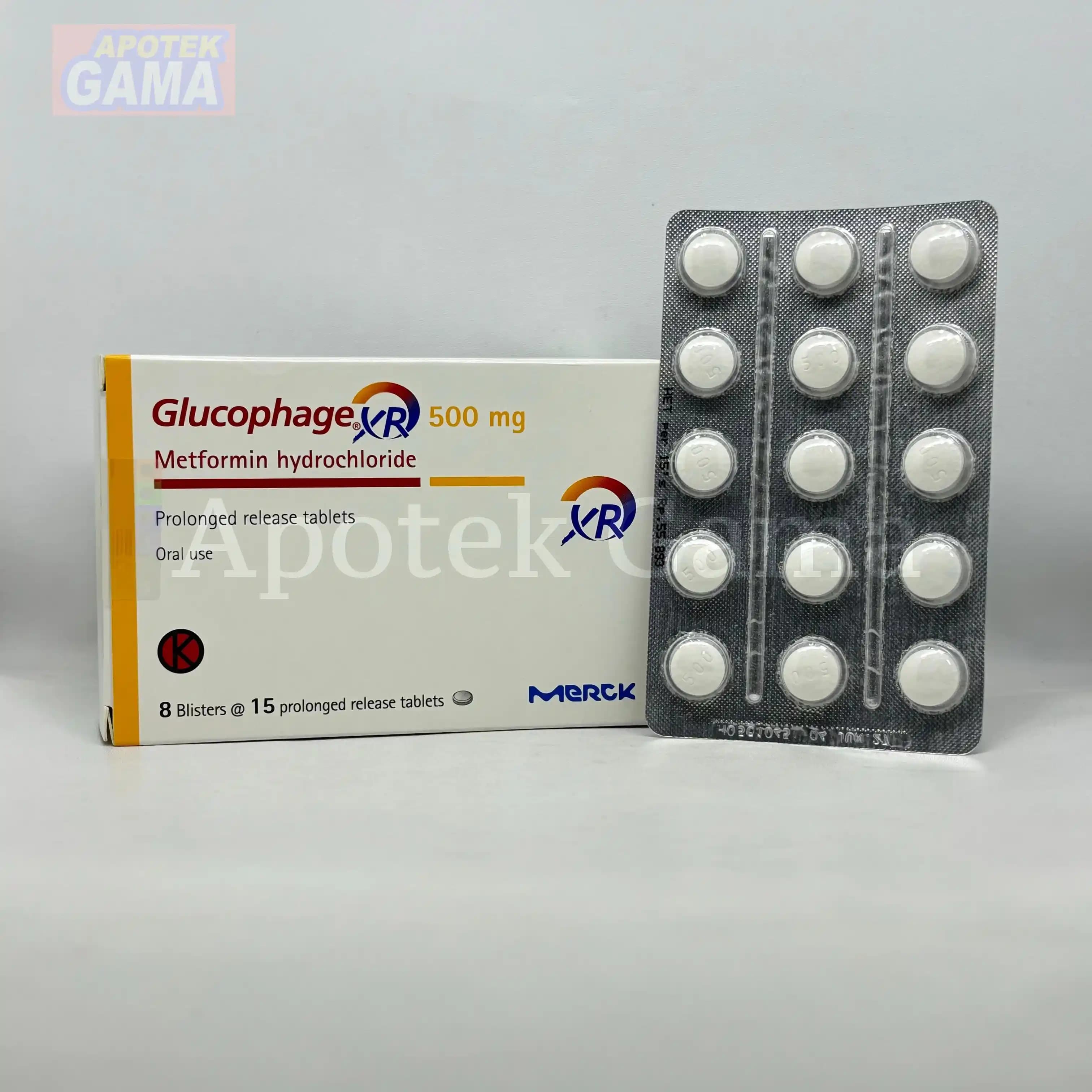 GLUCOPHAGE-XR 500/120 5