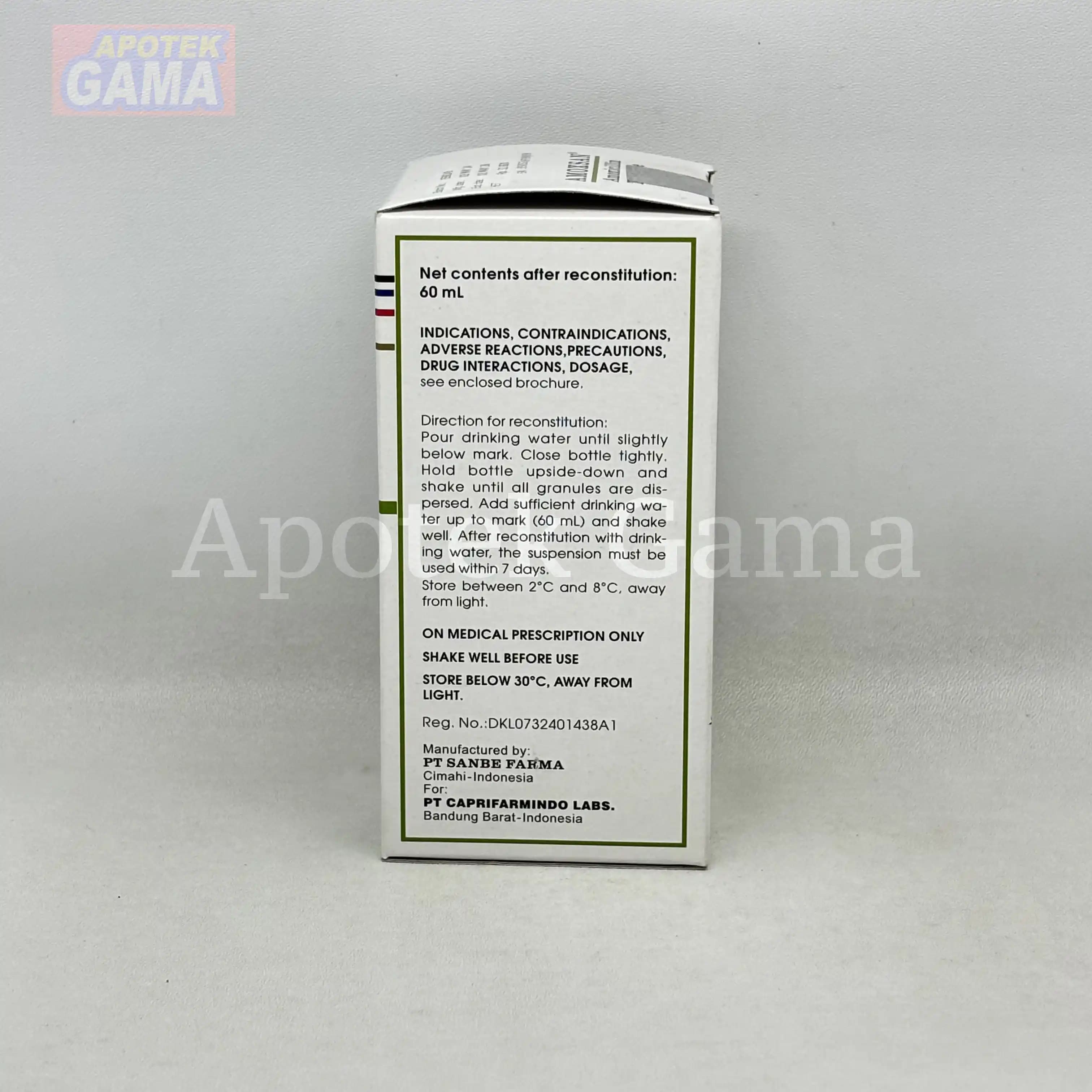 AMOXSAN DS 125MG 4
