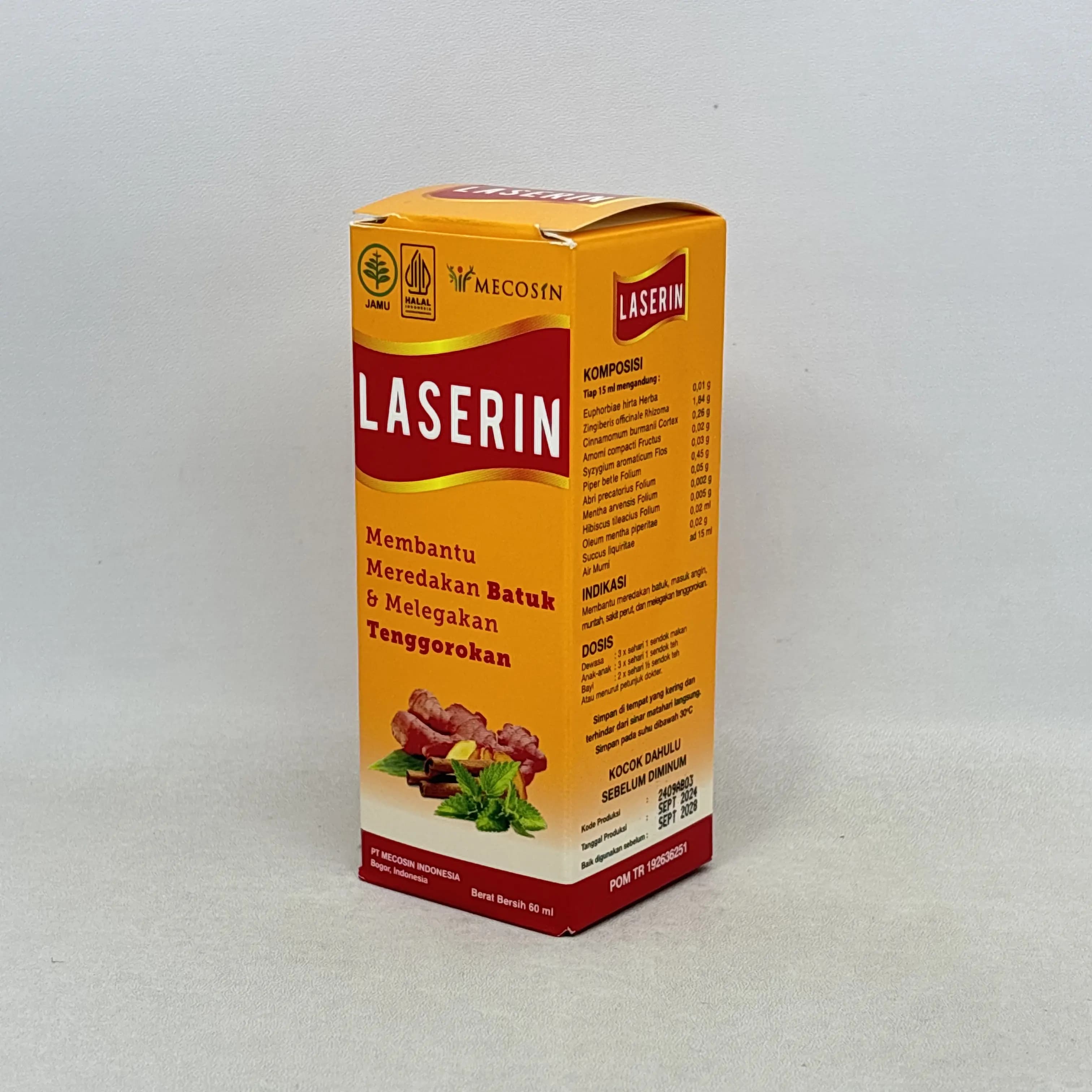 LASERIN SYR 60 ML 4