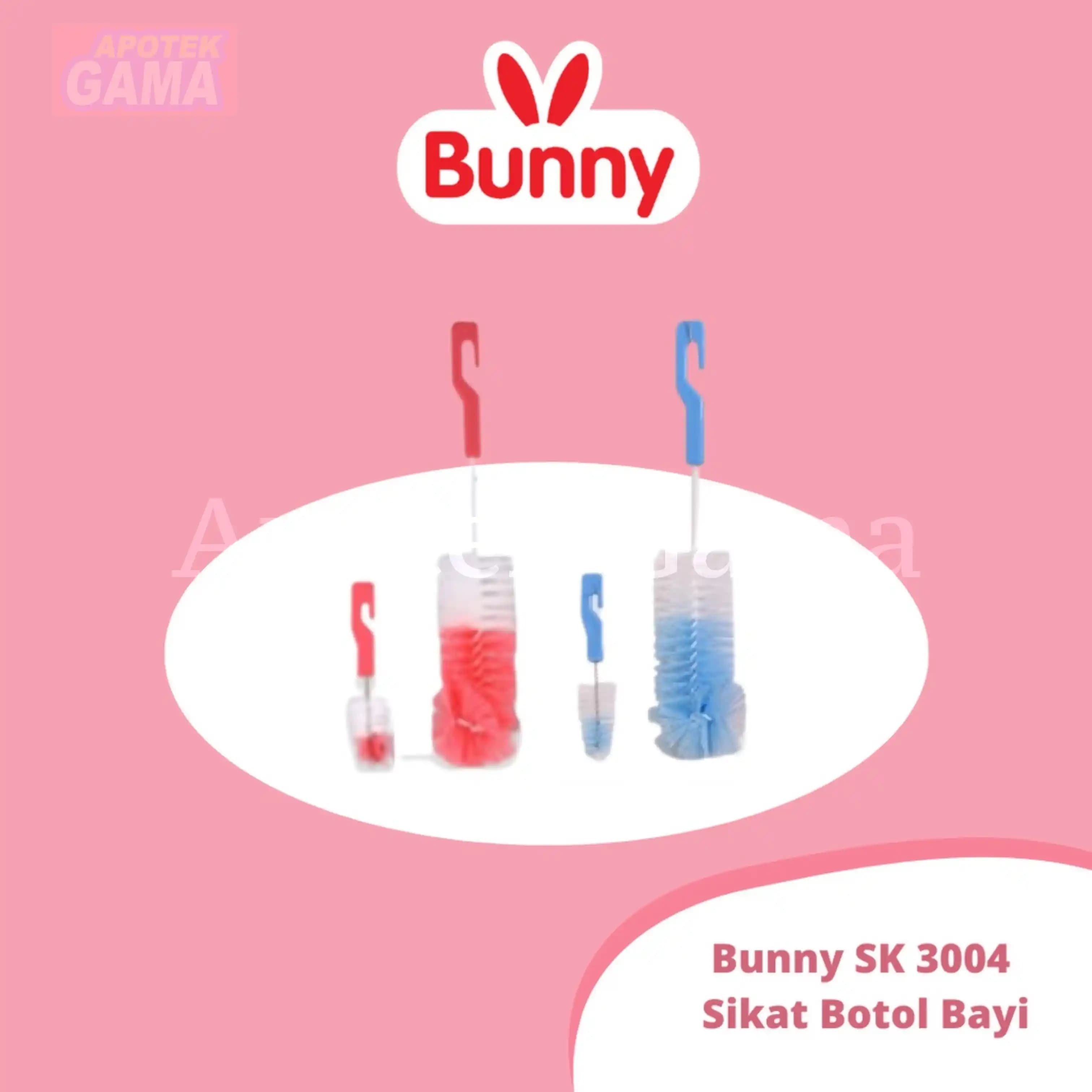 BUNNY BOTTLE & NIPPLE BRUSH SK 3004