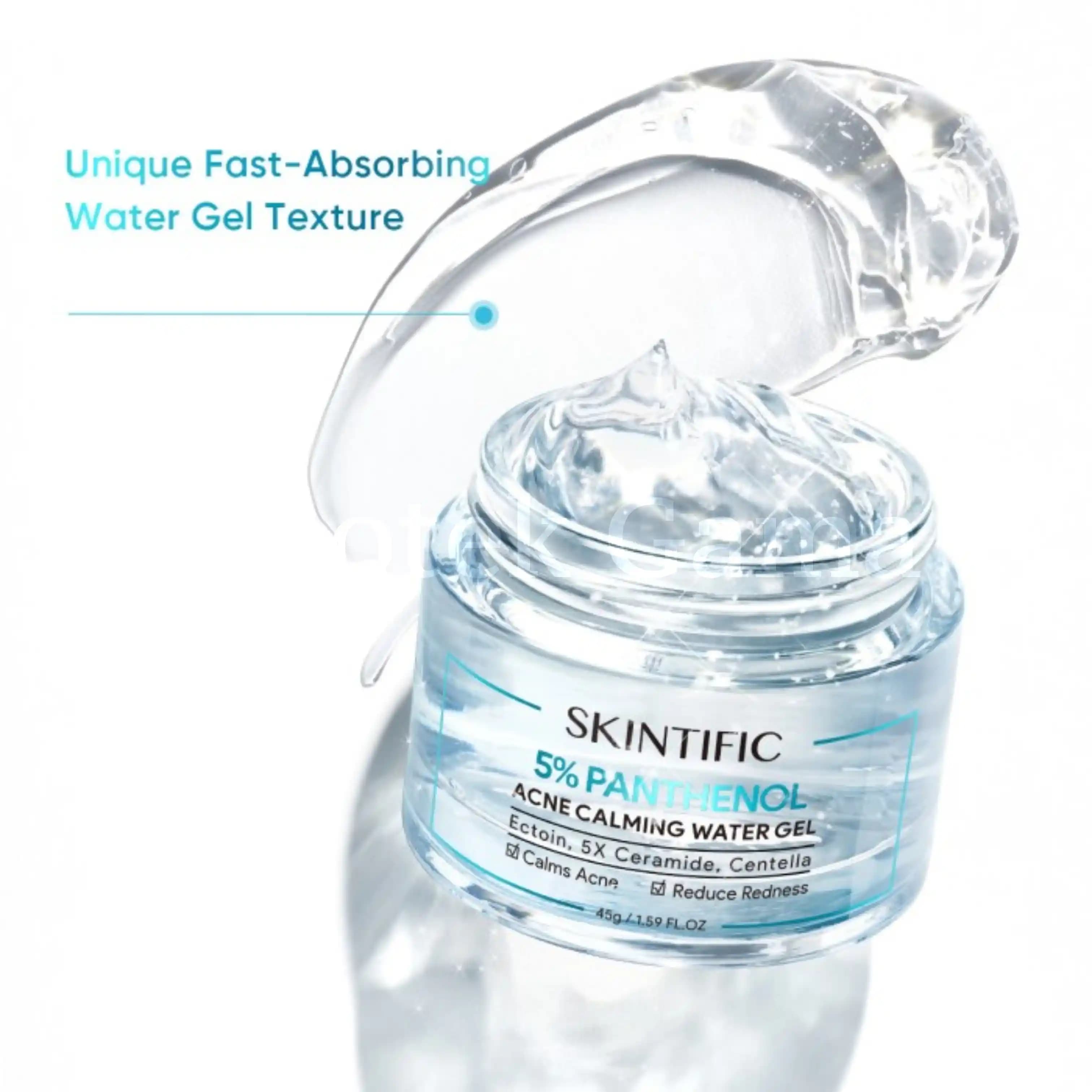 SKINTIFIC 5% PANTHENOL ACNE CALMING WATER GEL 45GR