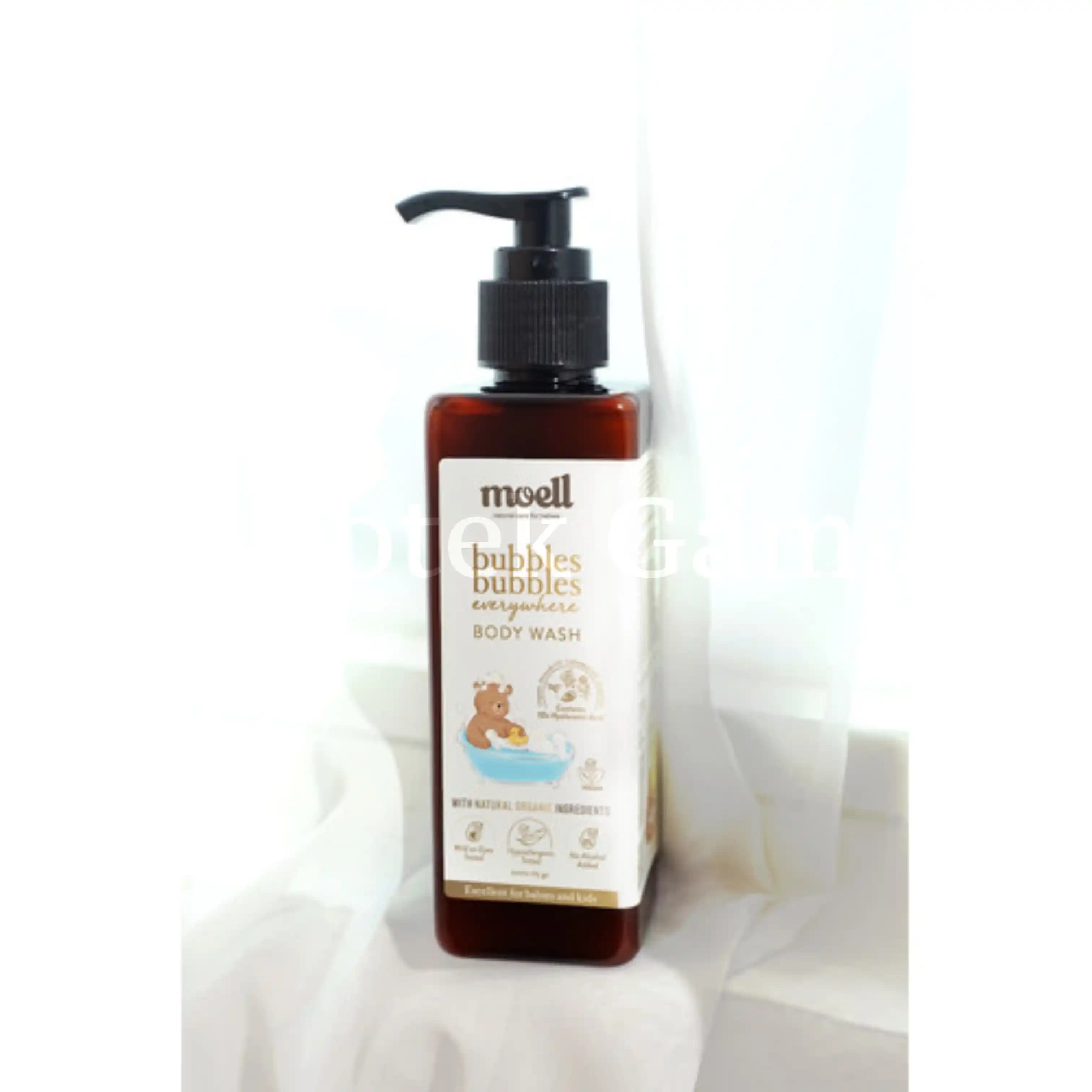 MOELL BUBBLES EVERYWHERE BODY WASH 185gr