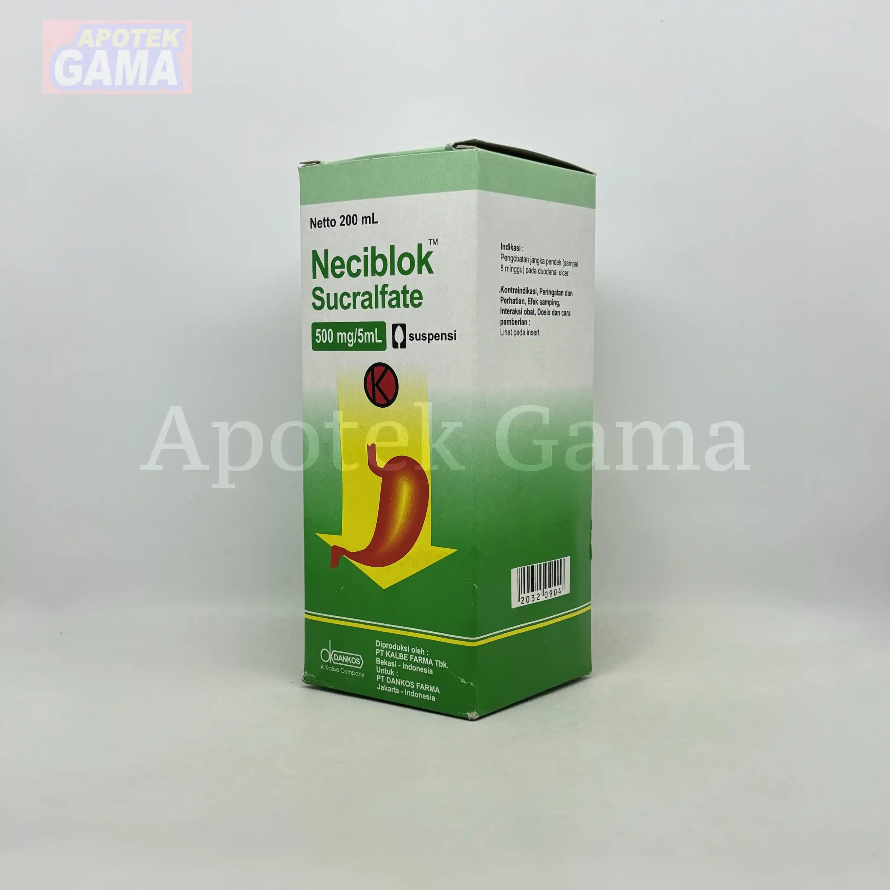 NECIBLOK 500MG/5ML SIRUP 200 ML 3