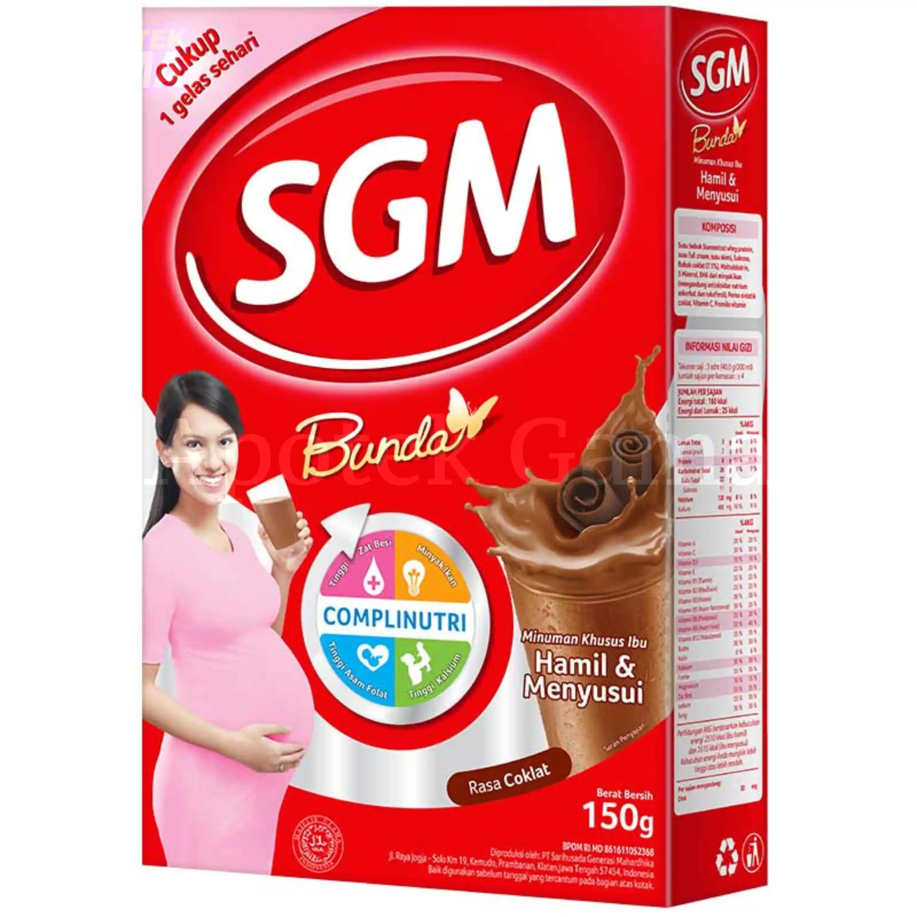SGM BUNDA HAMIL MENYUSUI COKELAT 150GR