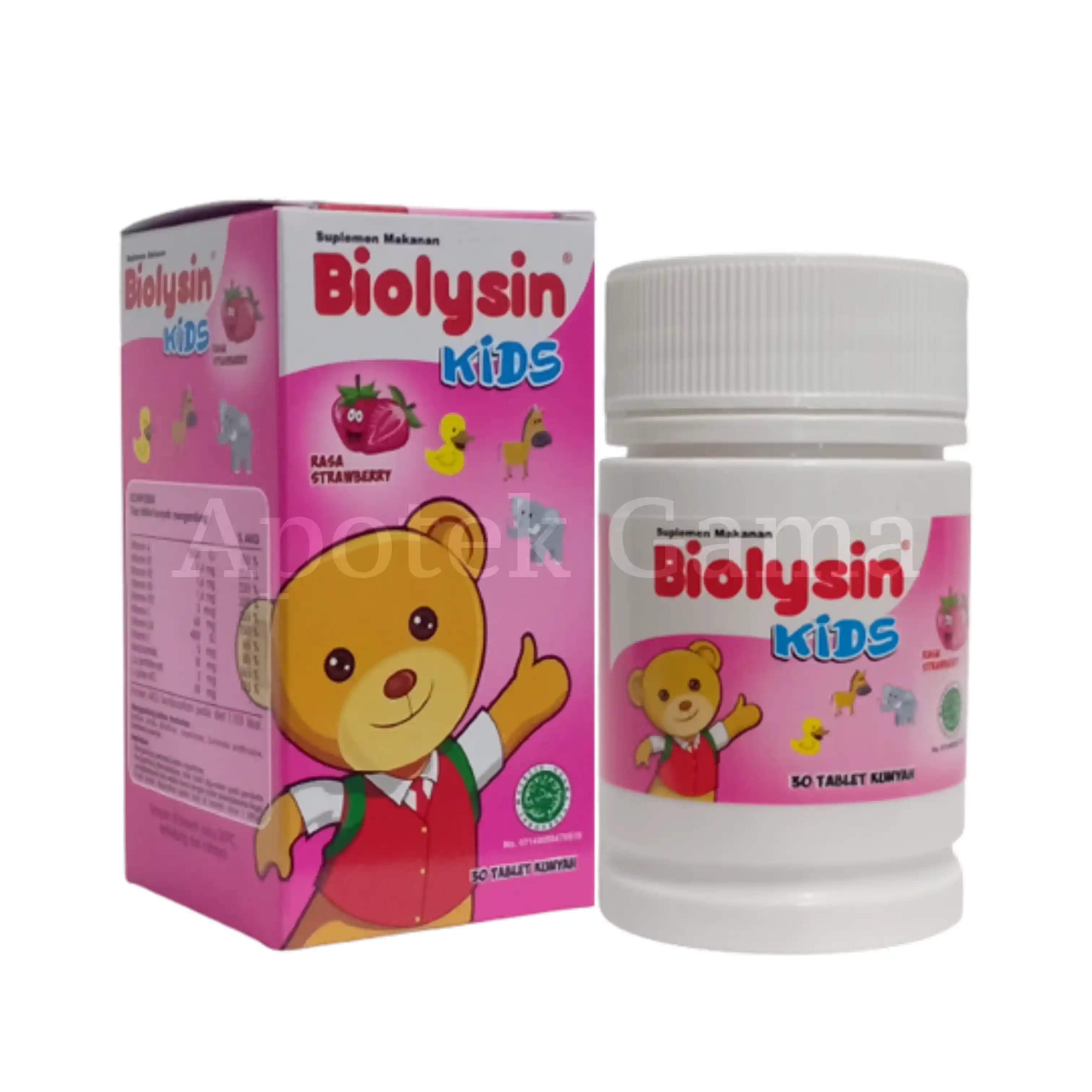 BIOLYSIN KIDS STRWBRY