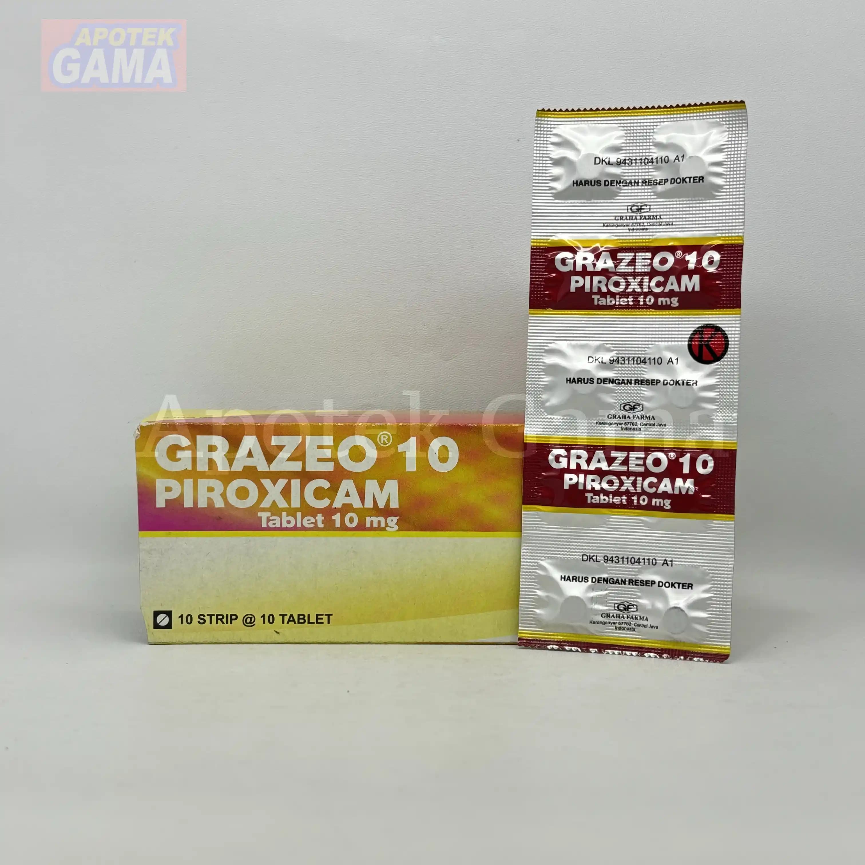 GRAZEO 10MG/100 TAB 4