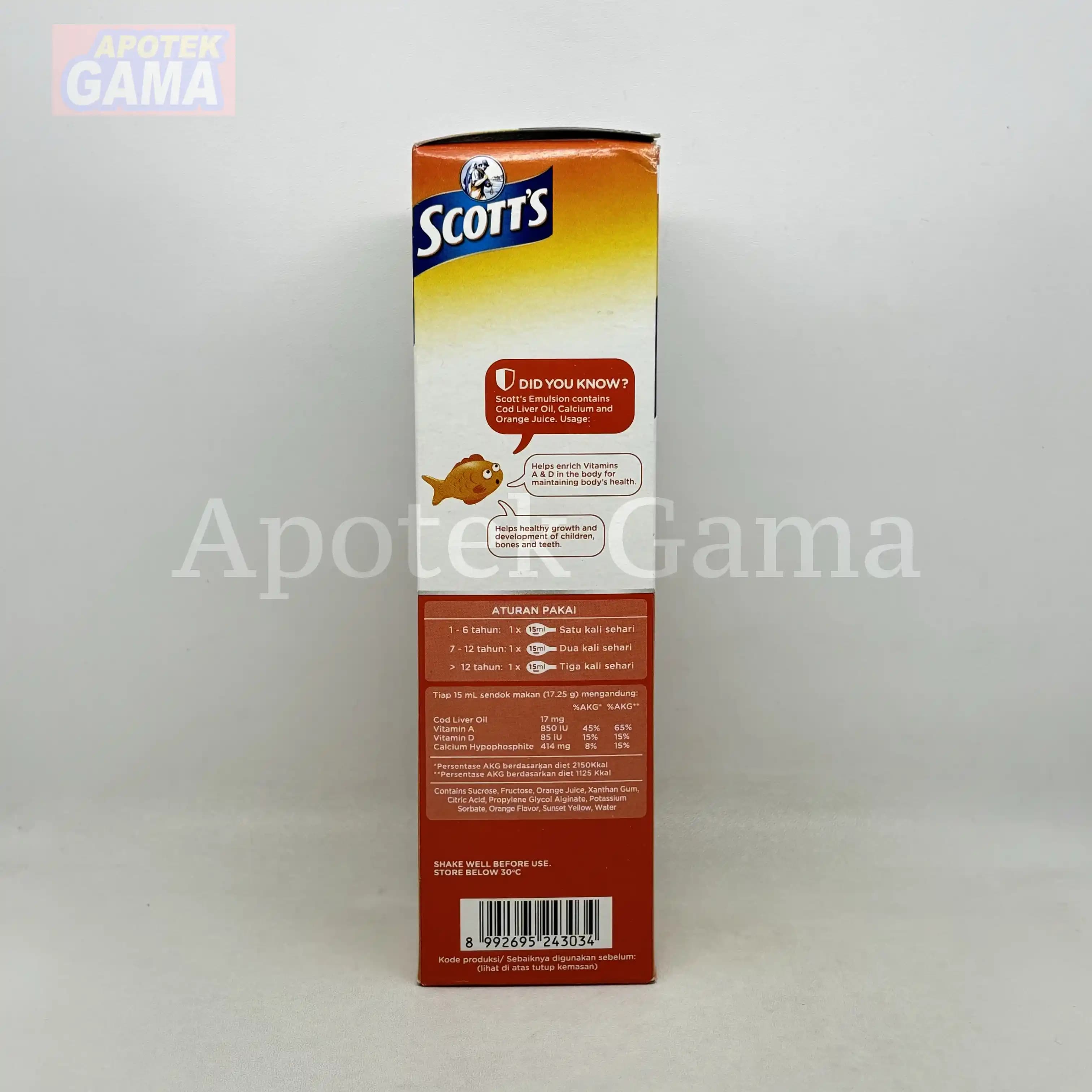 SCOTTS EMULSION VITA 200ML 4