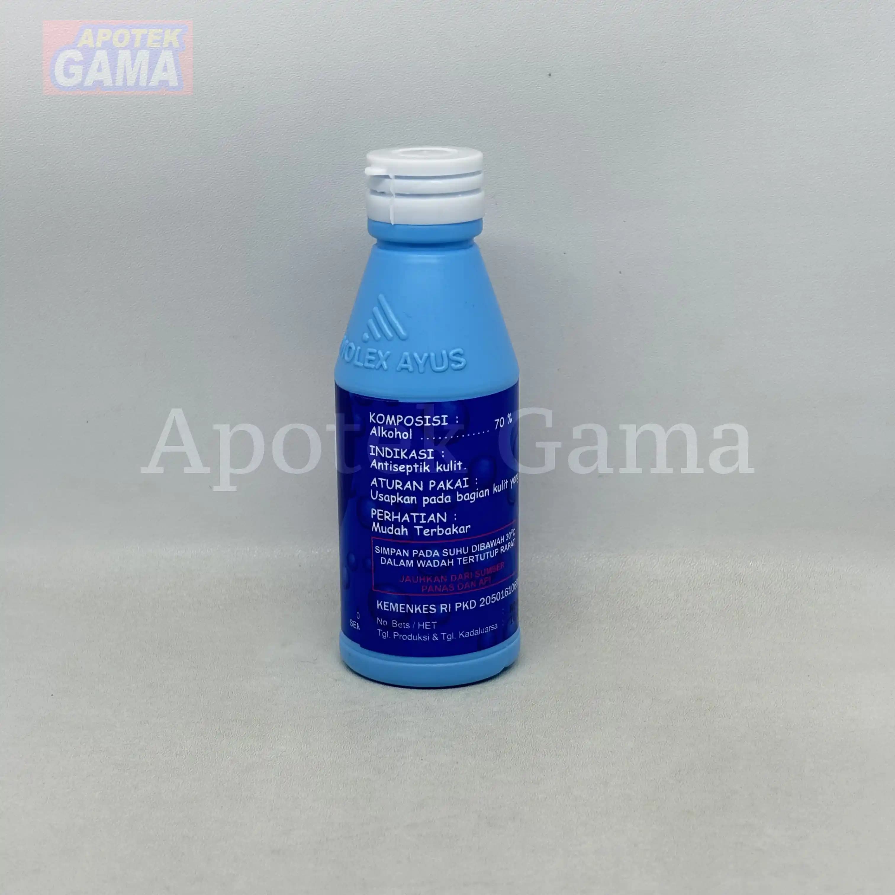 ALKOHOL 70% MOLEX 100 ML