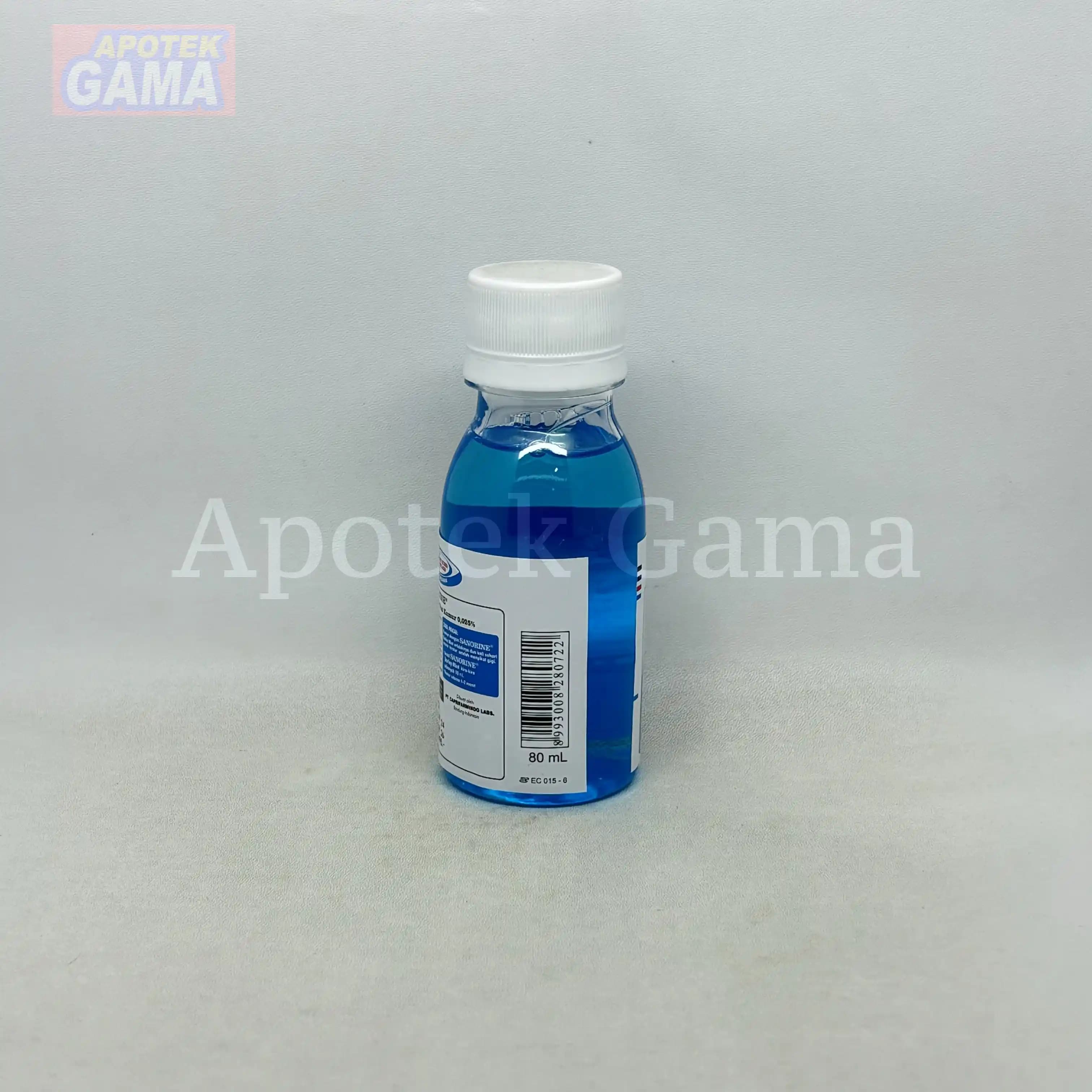 SANORINE BIRU 80ML 2