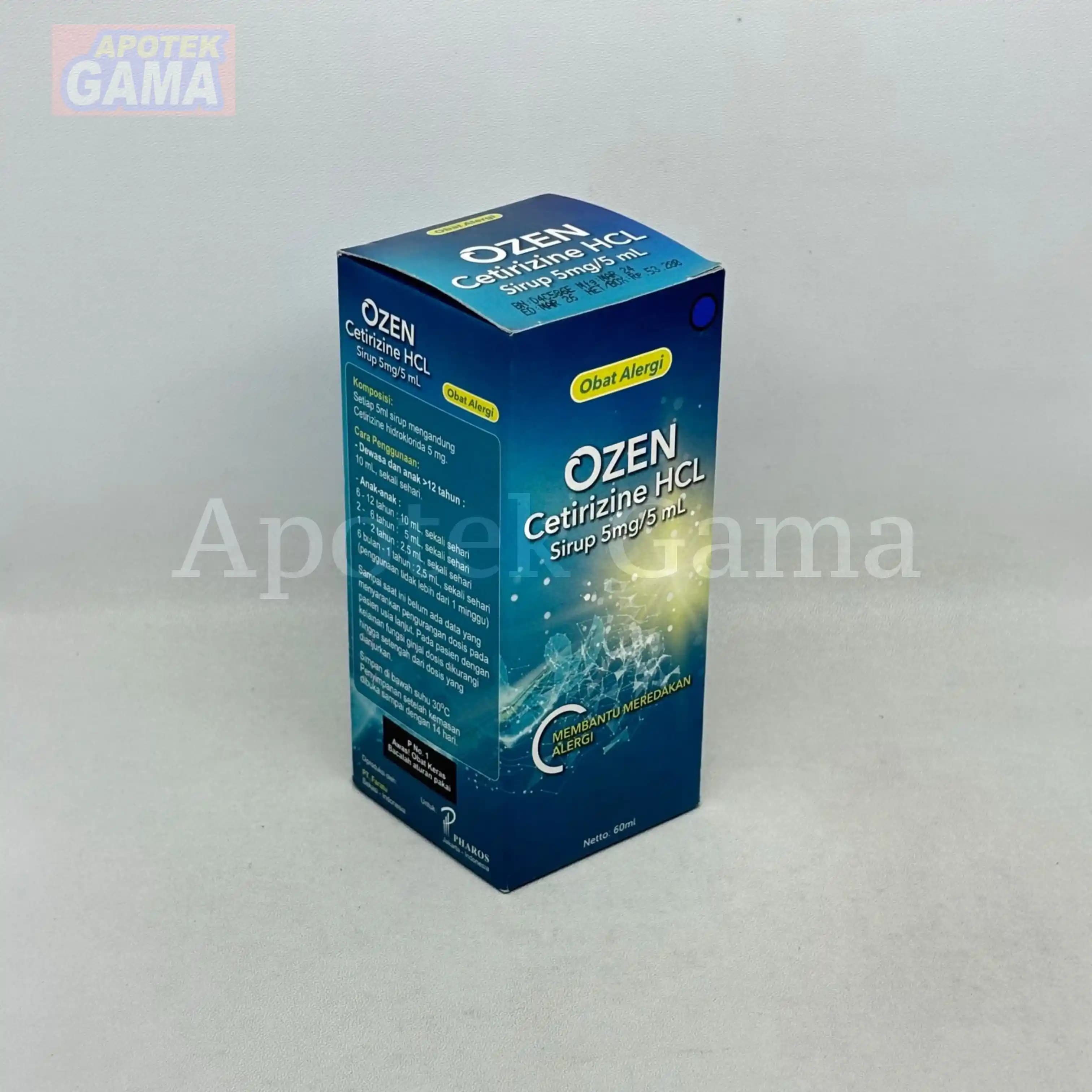 OZEN SYR 60 ML                                    2