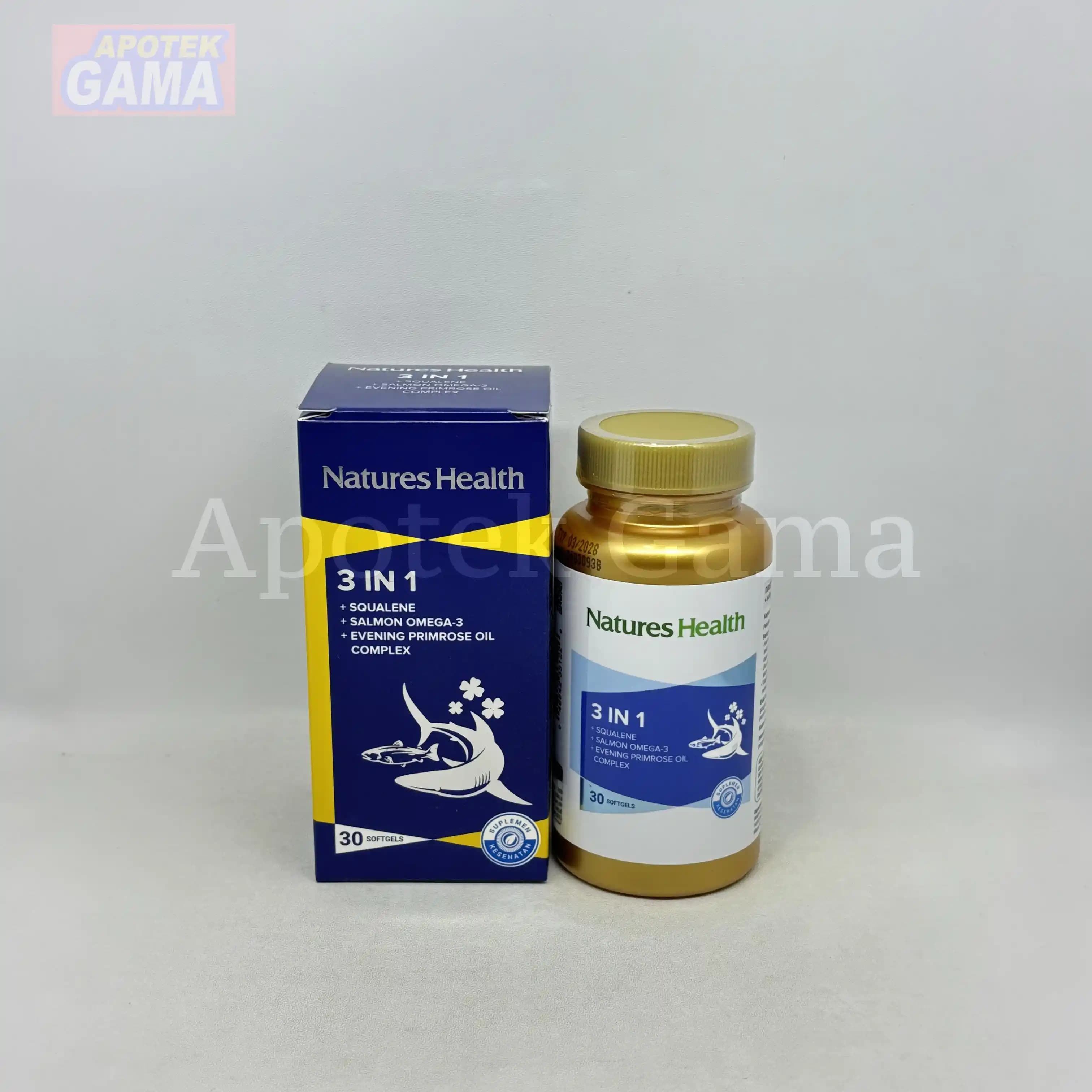 NATURES HEALTH SQUALENE +OMEGA+EPO 30S 5
