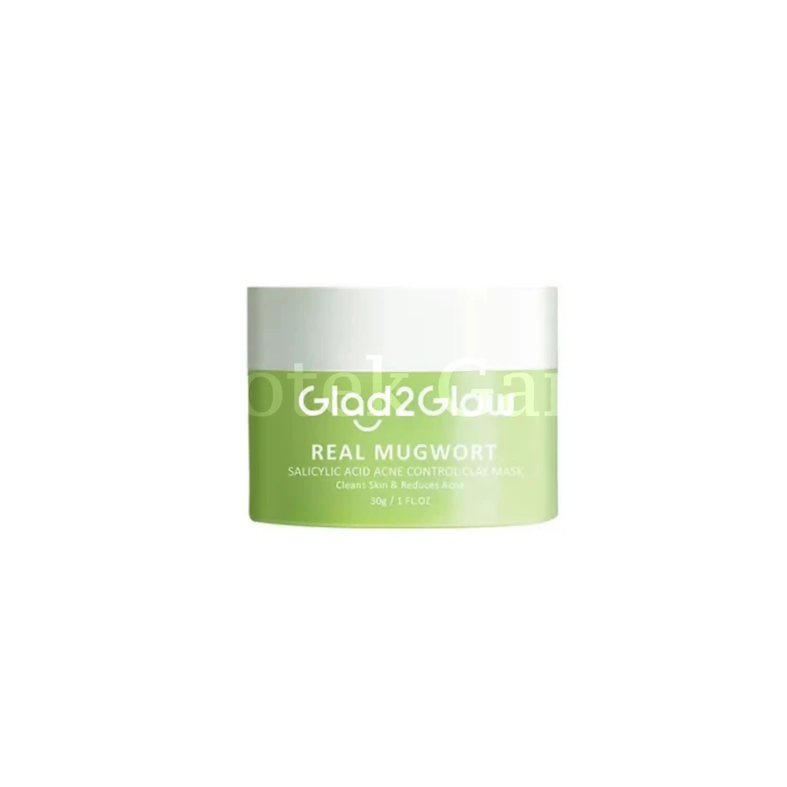GLAD2GLOW REAL MUGWORT SALICYLIC ACID ACNE CONTROL CLAY MASK 30 GR