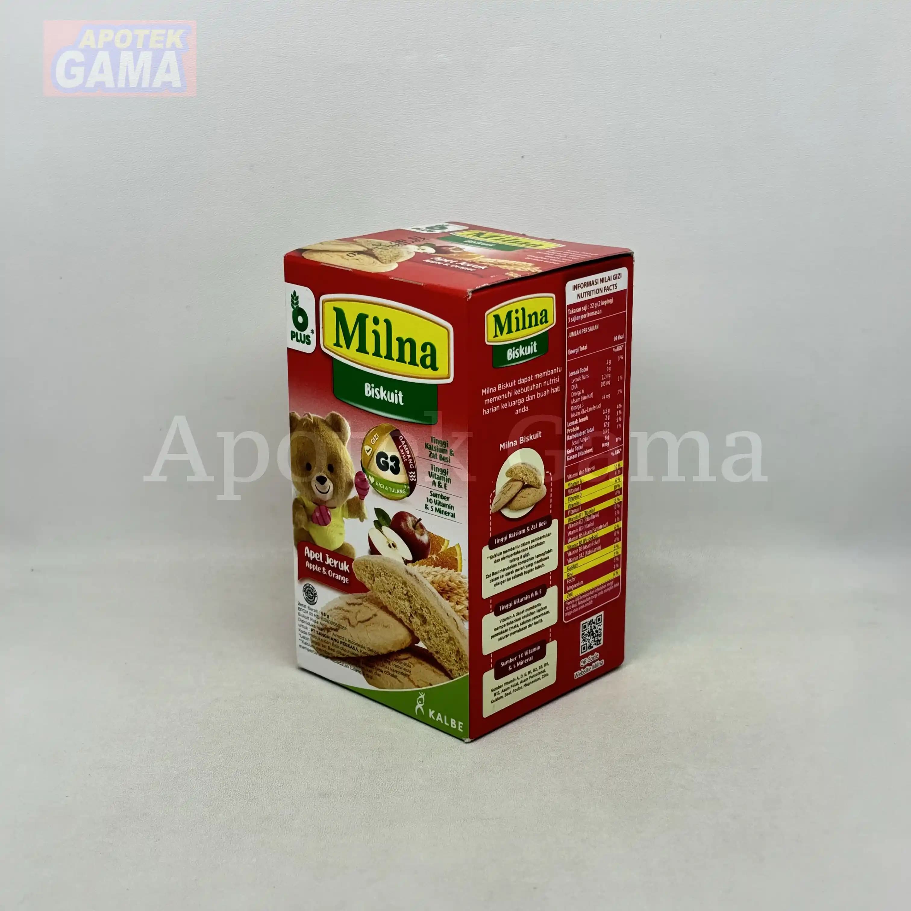 MILNA BISKUIT BAYI 6+ APEL JERUK 65 GR 3